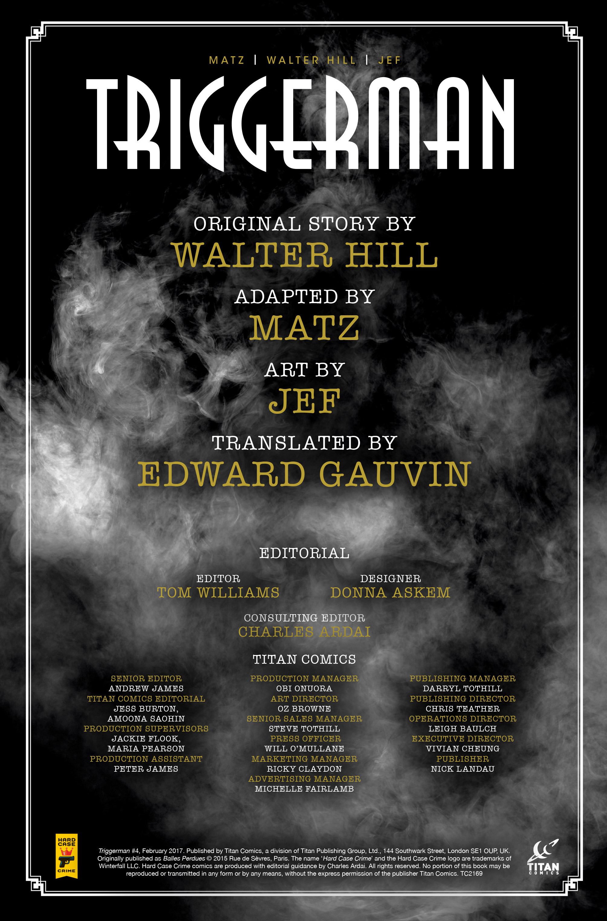 Read online Triggerman comic -  Issue #4 - 4