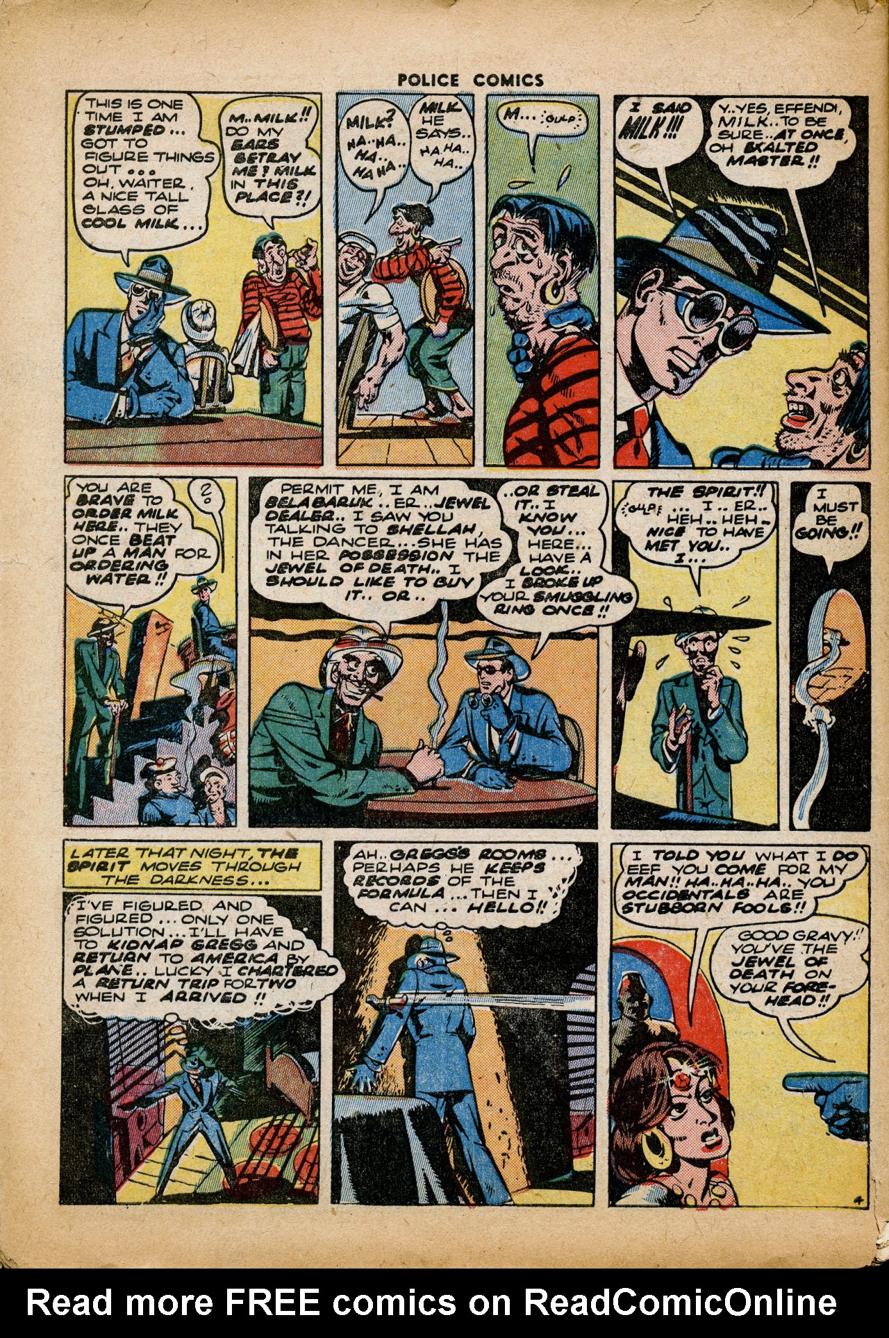 Read online Police Comics comic -  Issue #41 - 54