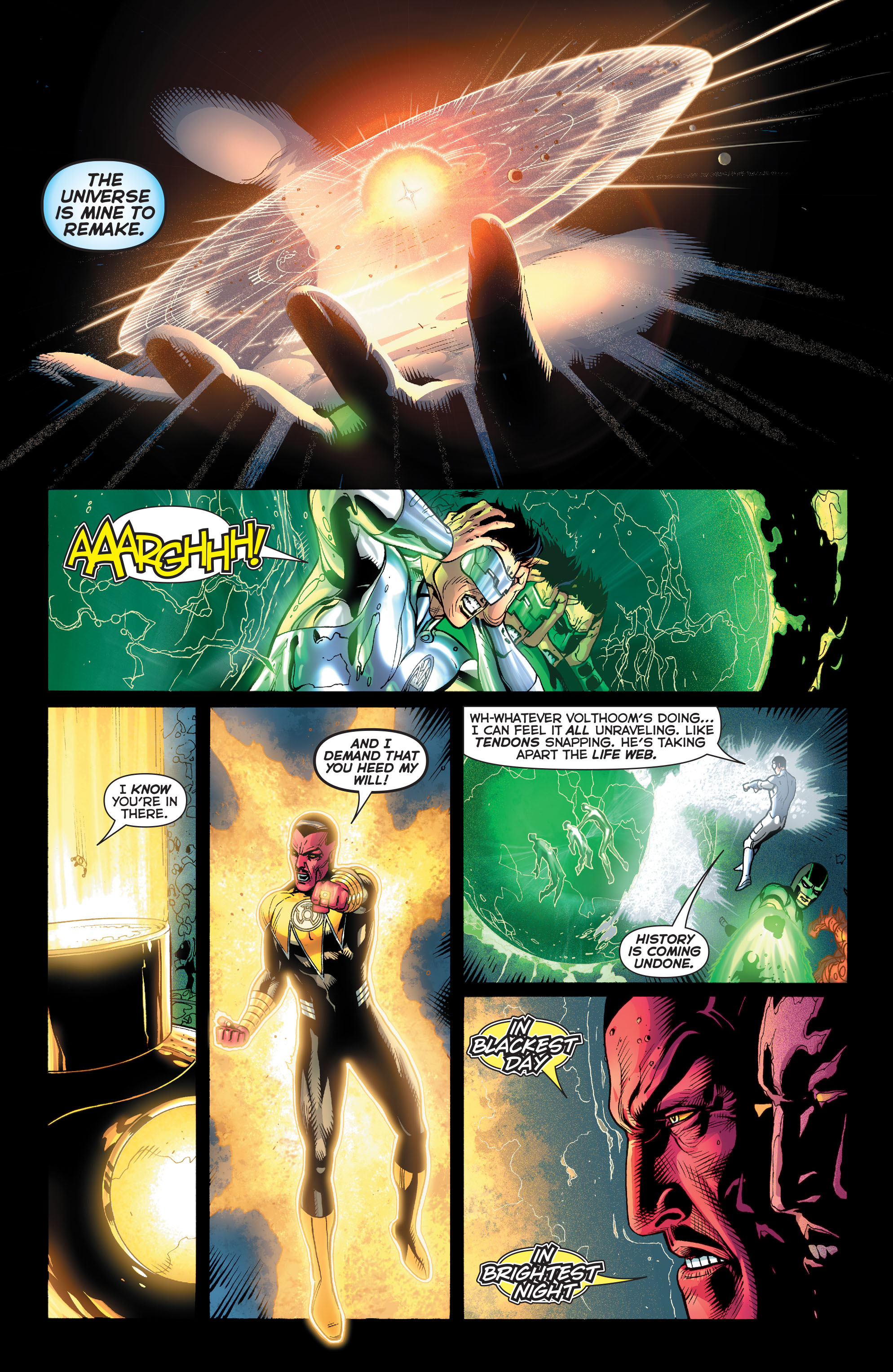 Read online Green Lantern: The Wrath of the First Lantern comic -  Issue # TPB - 286
