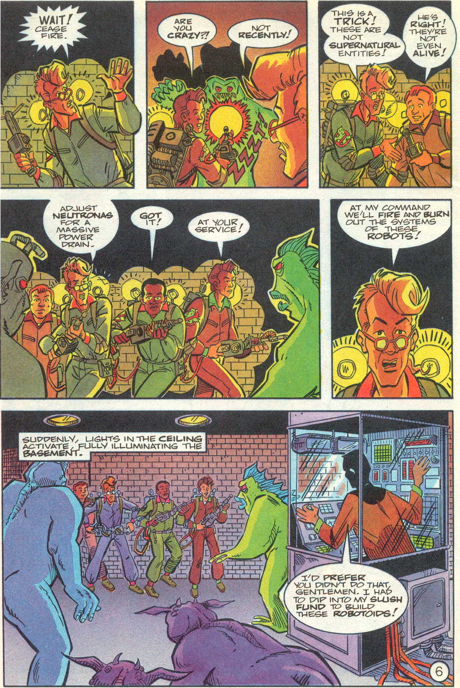 Read online Real Ghostbusters comic -  Issue #25 - 10