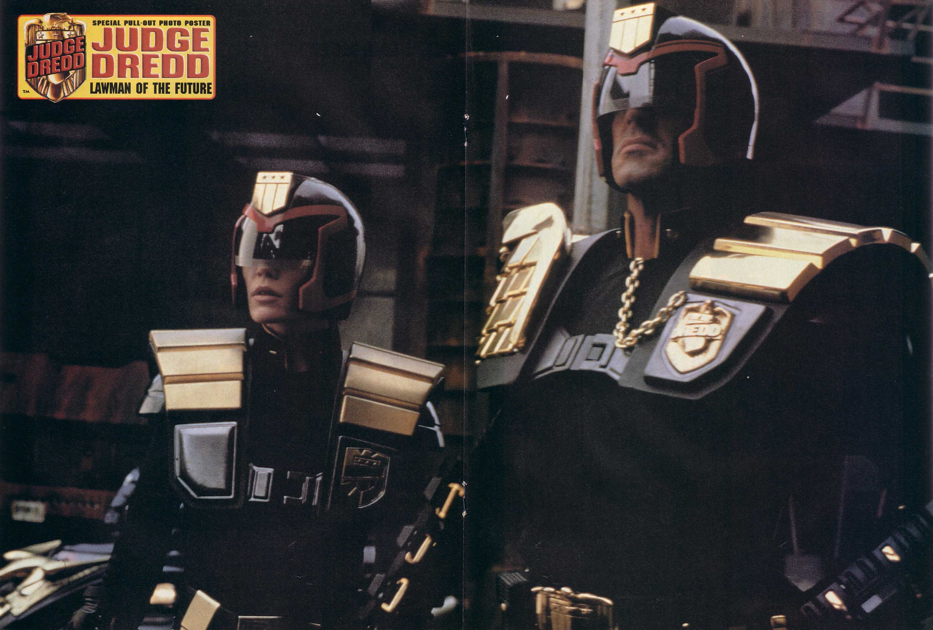 Read online Judge Dredd Lawman of the Future comic -  Issue #8 - 18