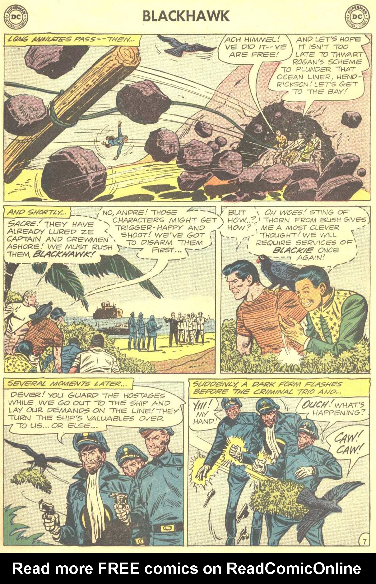 Read online Blackhawk (1957) comic -  Issue #190 - 16
