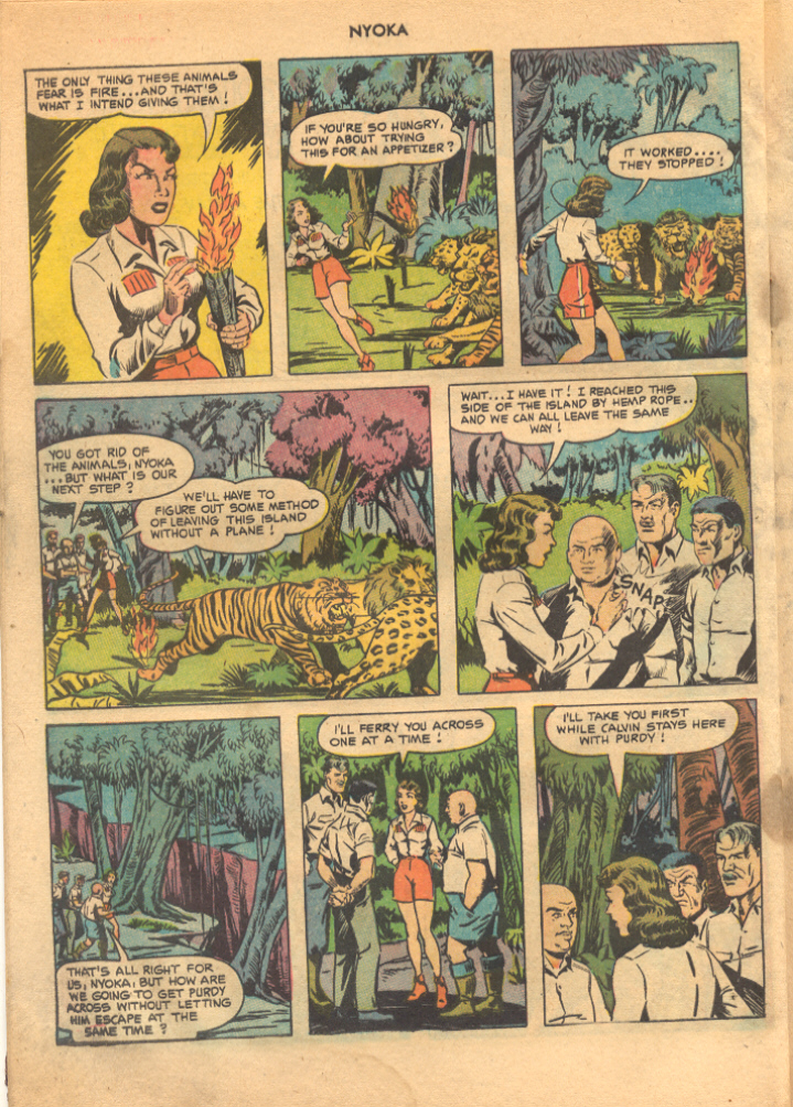 Read online Nyoka the Jungle Girl (1945) comic -  Issue #72 - 28