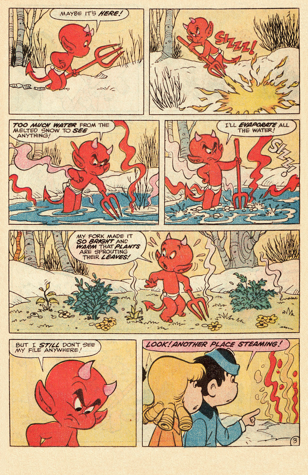 Read online Hot Stuff, the Little Devil comic -  Issue #164 - 23