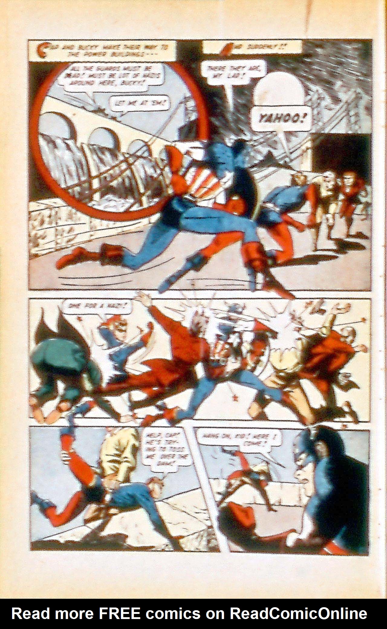 Read online Captain America Comics comic -  Issue #36 - 40