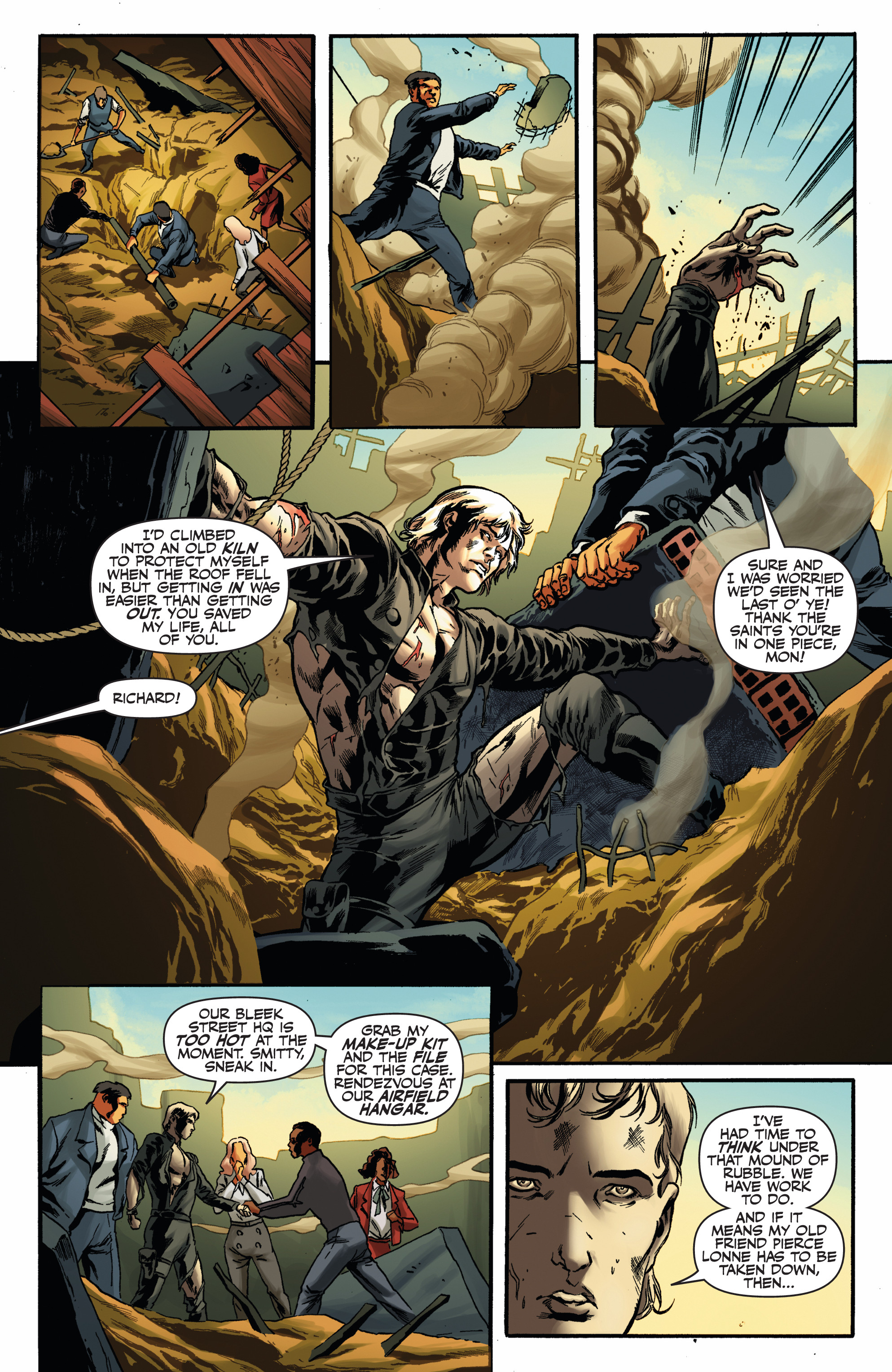 Read online Justice Inc.: The Avenger comic -  Issue #6 - 10