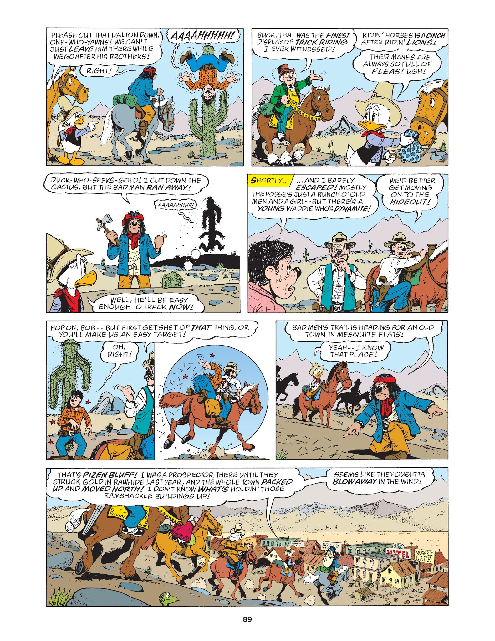 Read online Walt Disney Uncle Scrooge and Donald Duck: The Don Rosa Library comic -  Issue # TPB 7 (Part 1) - 90