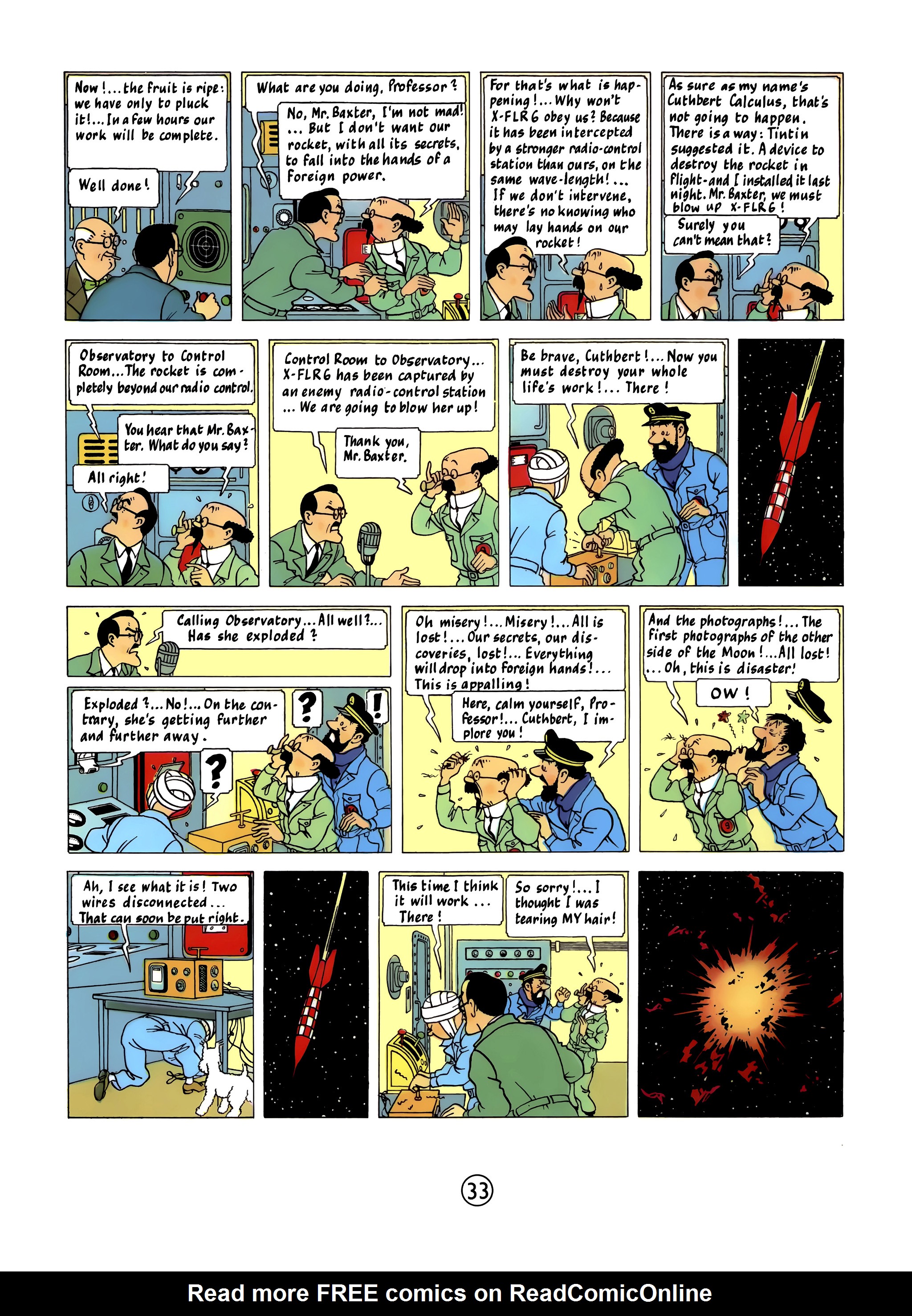 The Adventures of Tintin #16 #16 - English 36