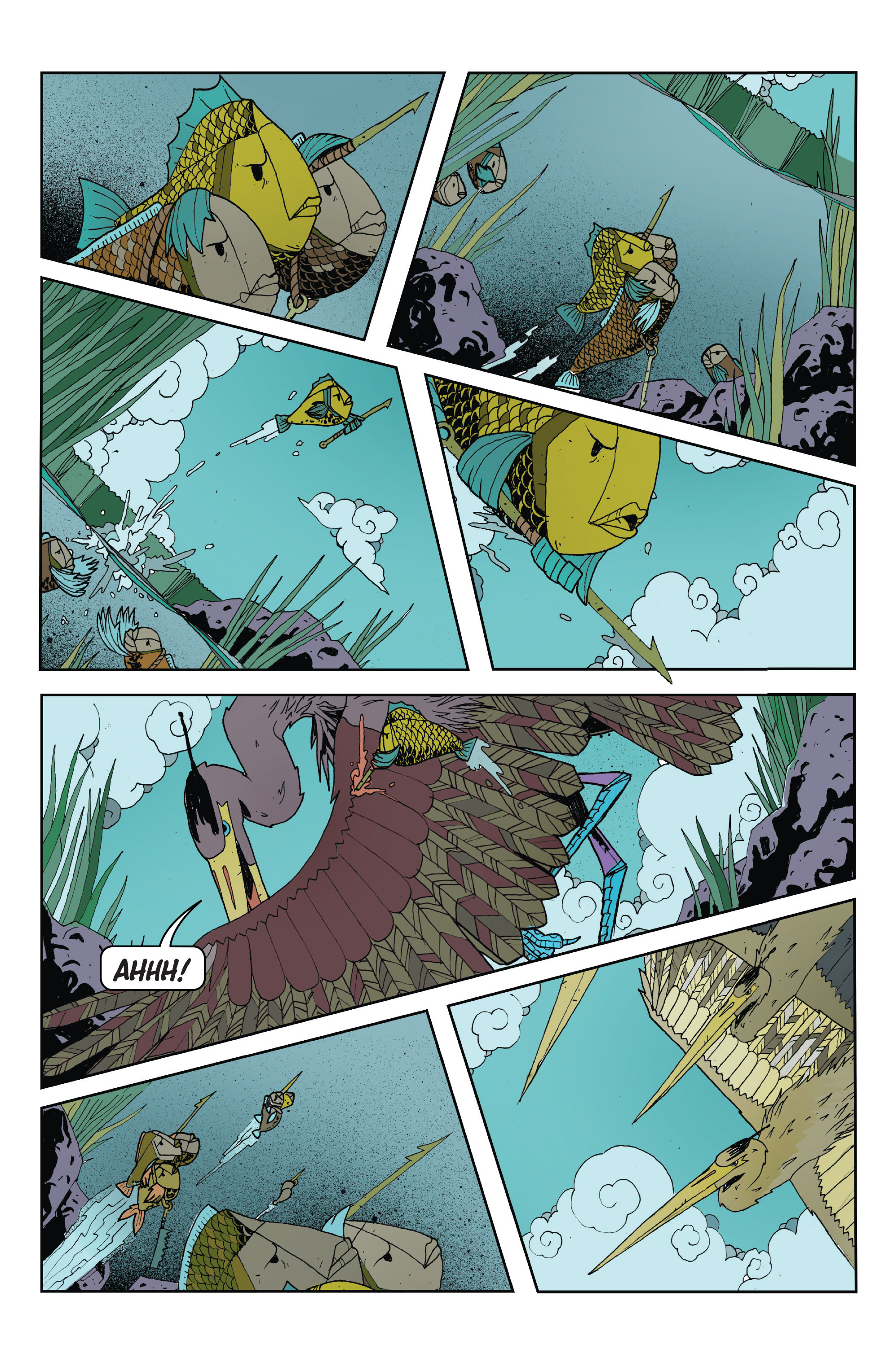 Read online The Little Red Fish comic -  Issue #4 - 21