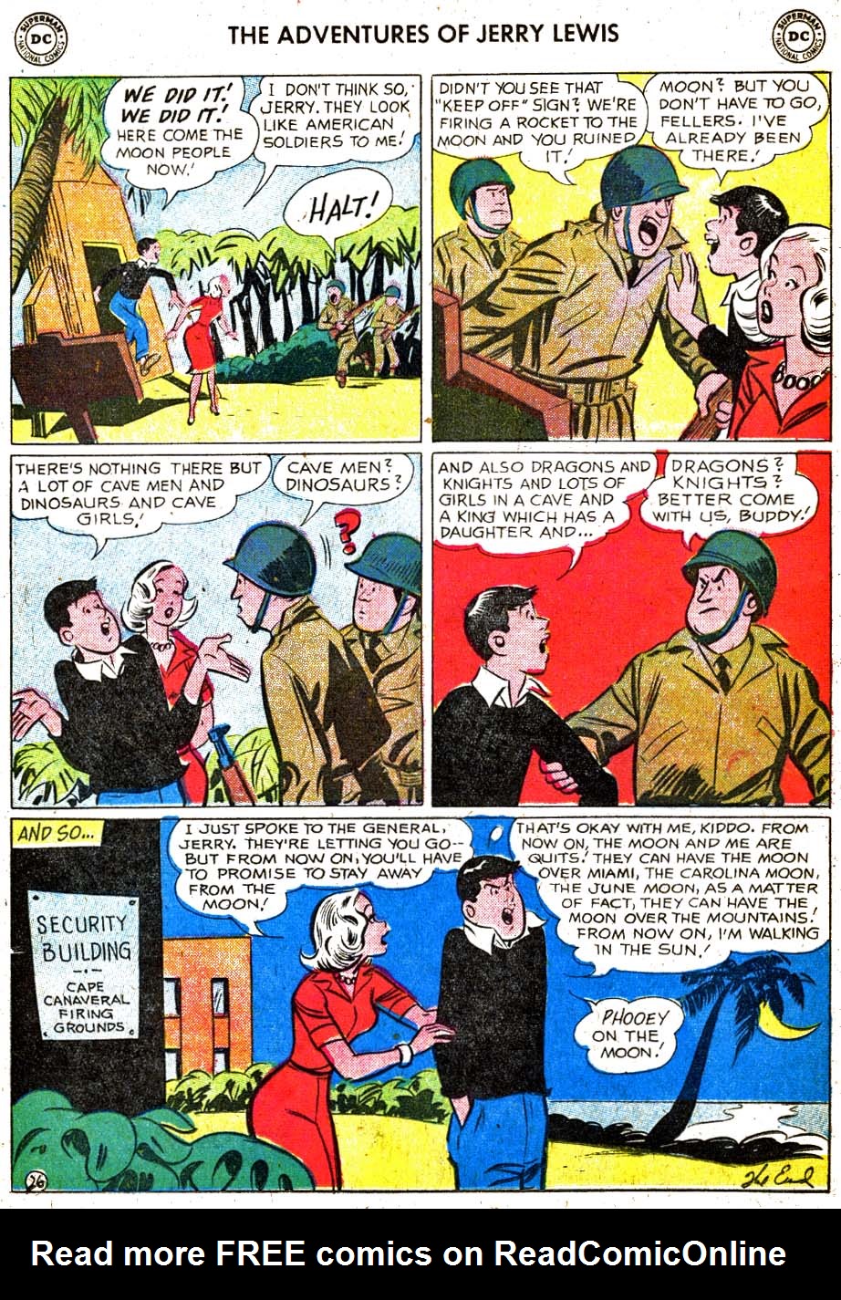 Read online The Adventures of Jerry Lewis comic -  Issue #57 - 32
