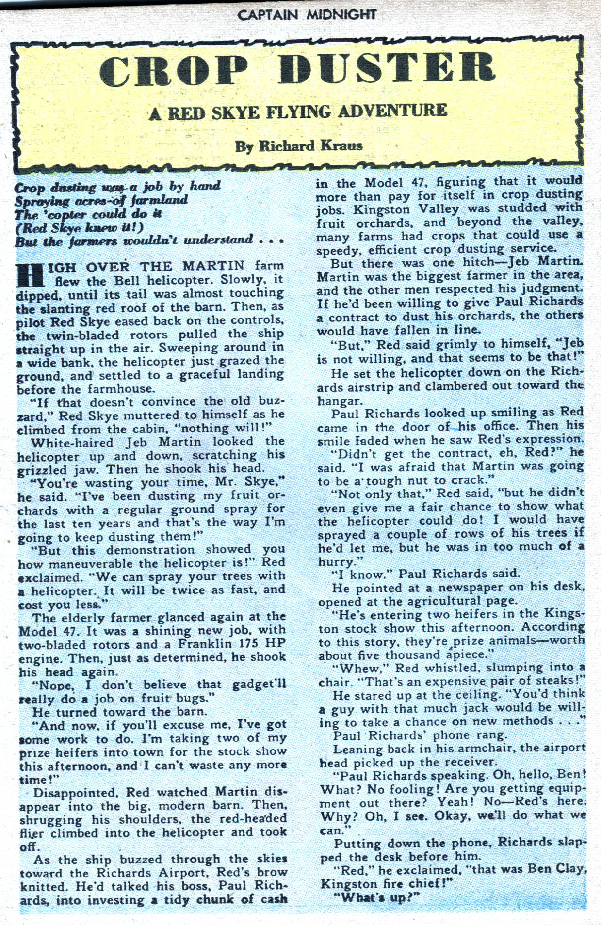 Read online Captain Midnight (1942) comic -  Issue #58 - 22