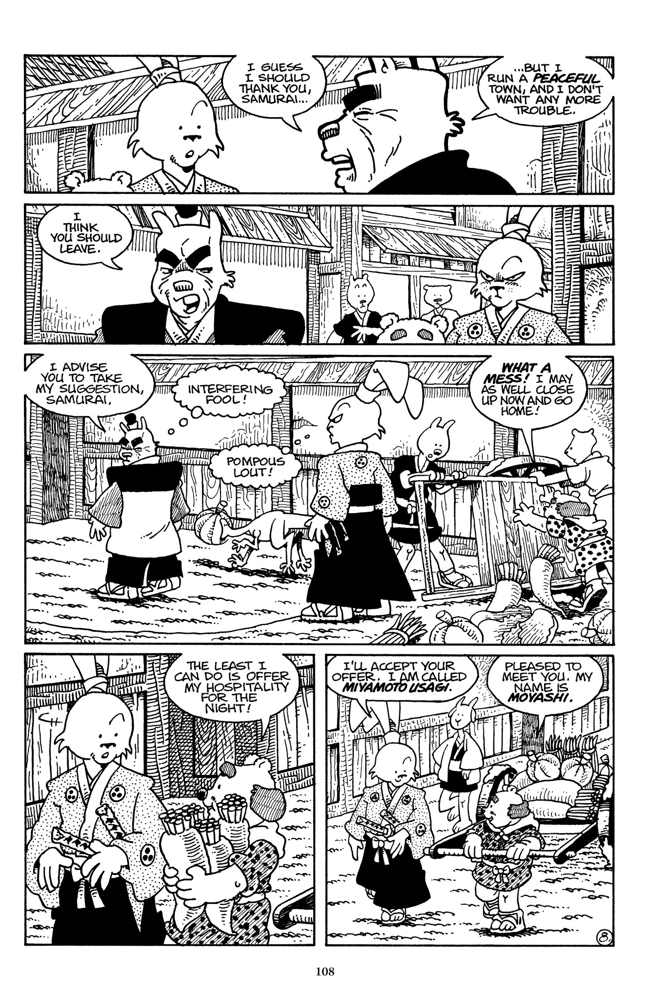 Read online The Usagi Yojimbo Saga comic -  Issue # TPB 1 - 105
