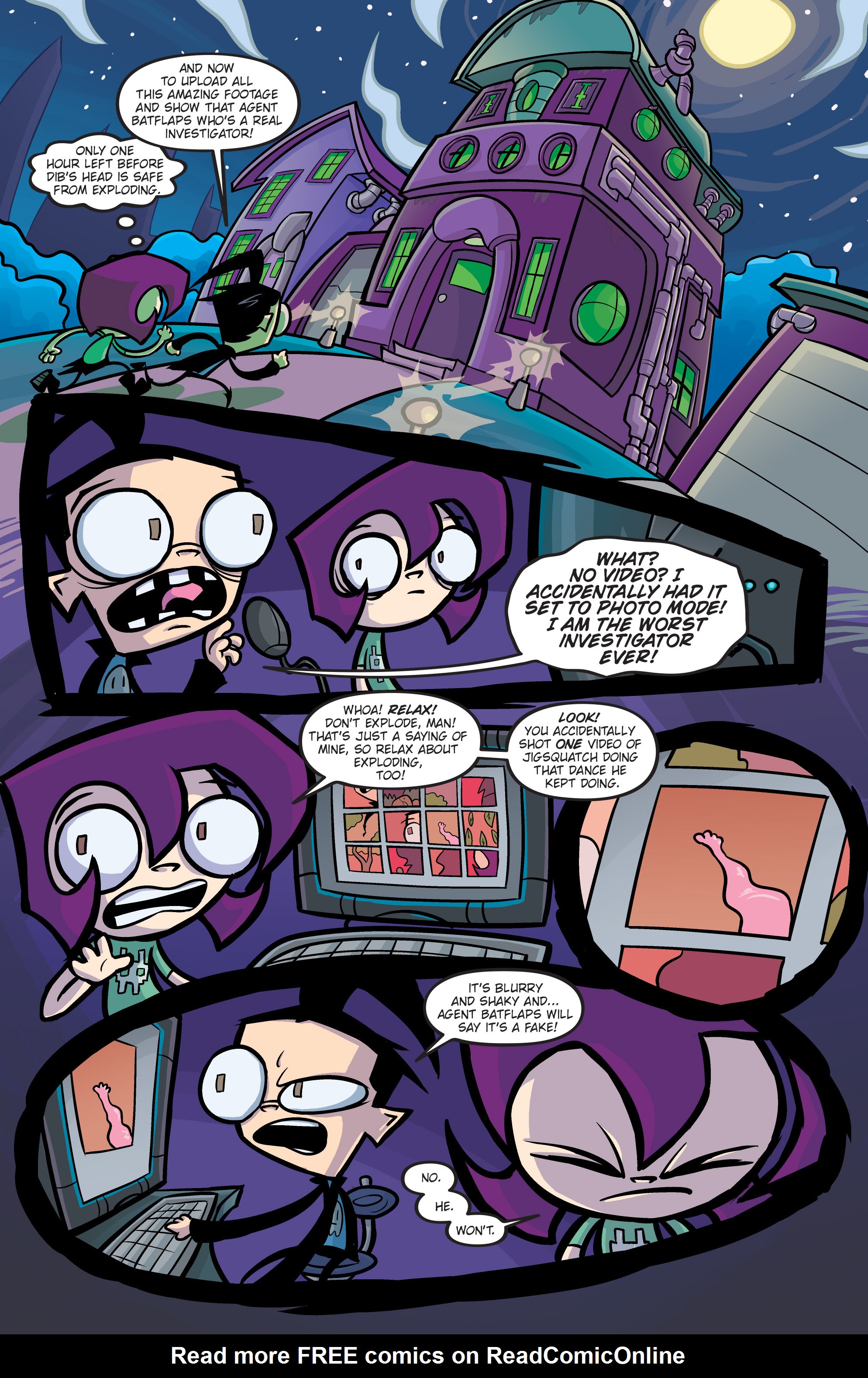 Read online Invader Zim comic -  Issue # _TPB 3 - 103