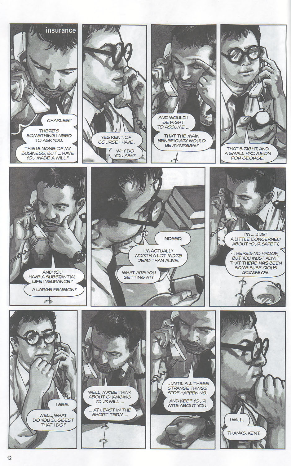 Read online Strangehaven comic -  Issue #18 - 12