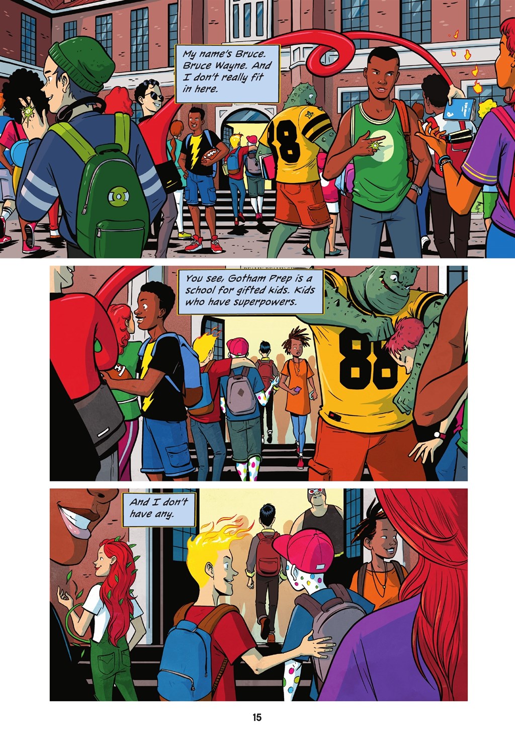 Read online Bruce Wayne: Not Super comic -  Issue # TPB (Part 1) - 13