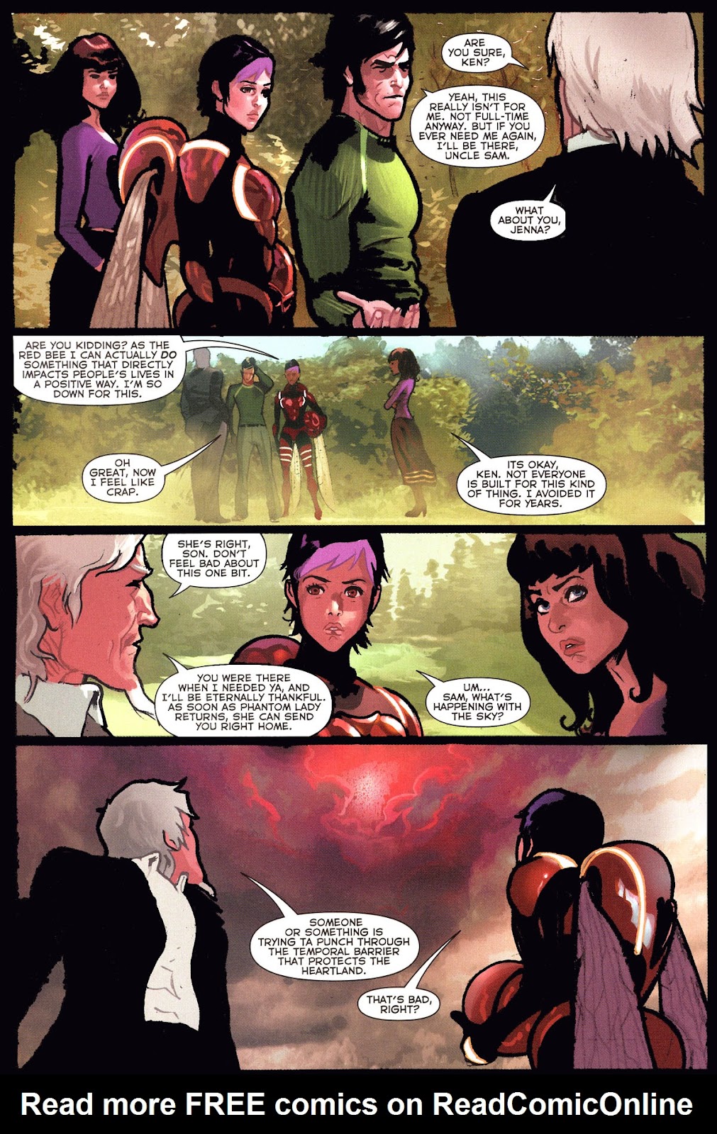 Uncle Sam and the Freedom Fighters (2006) issue 6 - Page 22
