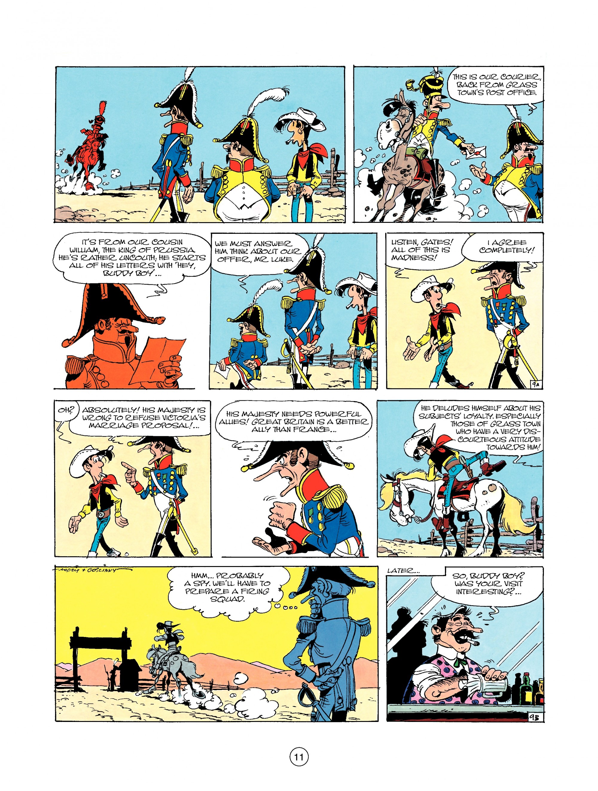 Read online A Lucky Luke Adventure comic -  Issue #22 - 11