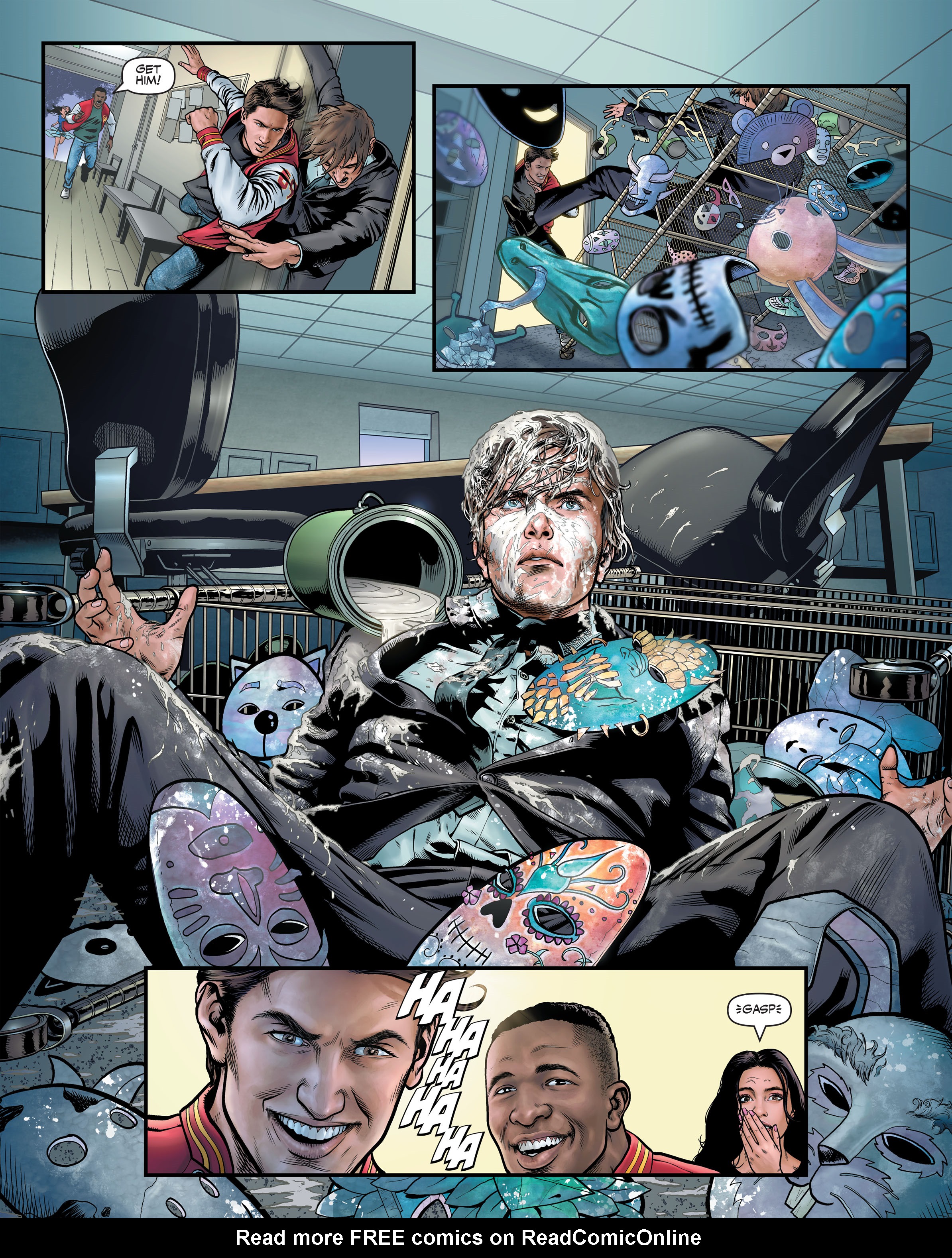 Read online Joker/Harley: Criminal Sanity comic -  Issue #4 - 13