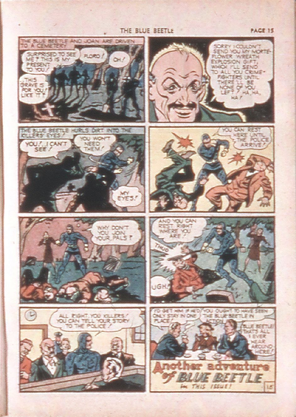 Read online The Blue Beetle comic -  Issue #7 - 17