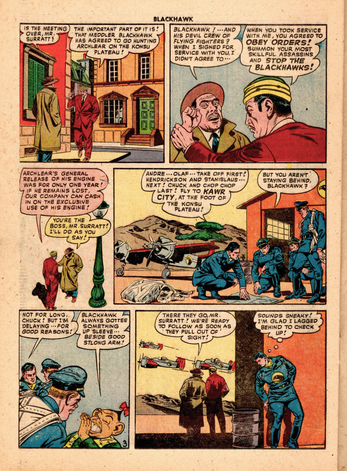 Read online Blackhawk (1957) comic -  Issue #21 - 38