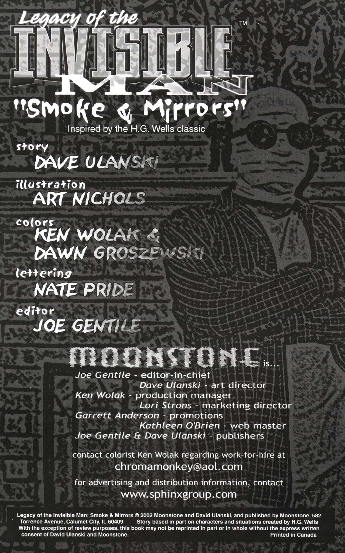 Read online Legacy of the Invisible Man comic -  Issue # Full - 2