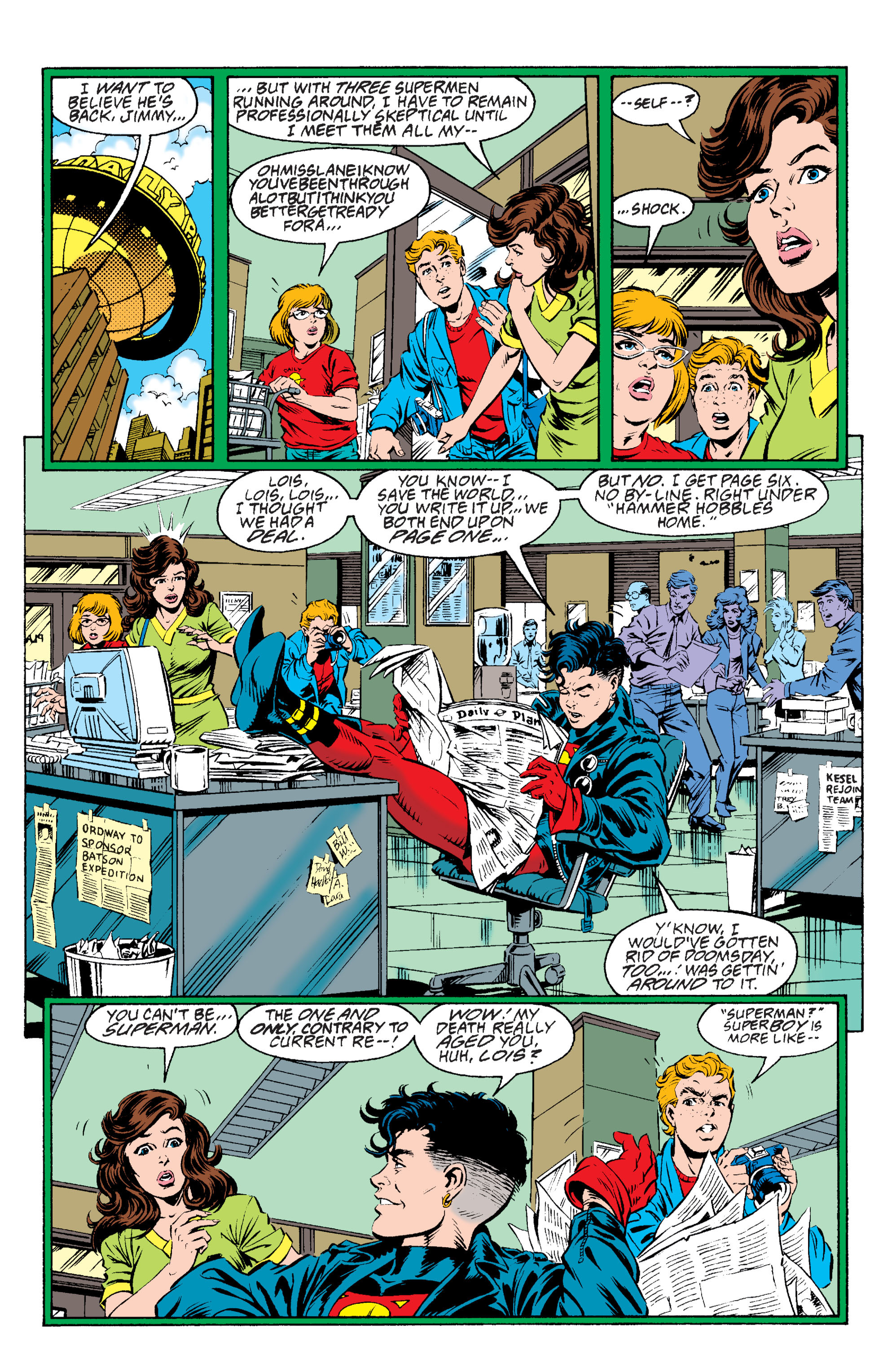 Read online Superman: The Death and Return of Superman Omnibus comic -  Issue # TPB (Part 7) - 44
