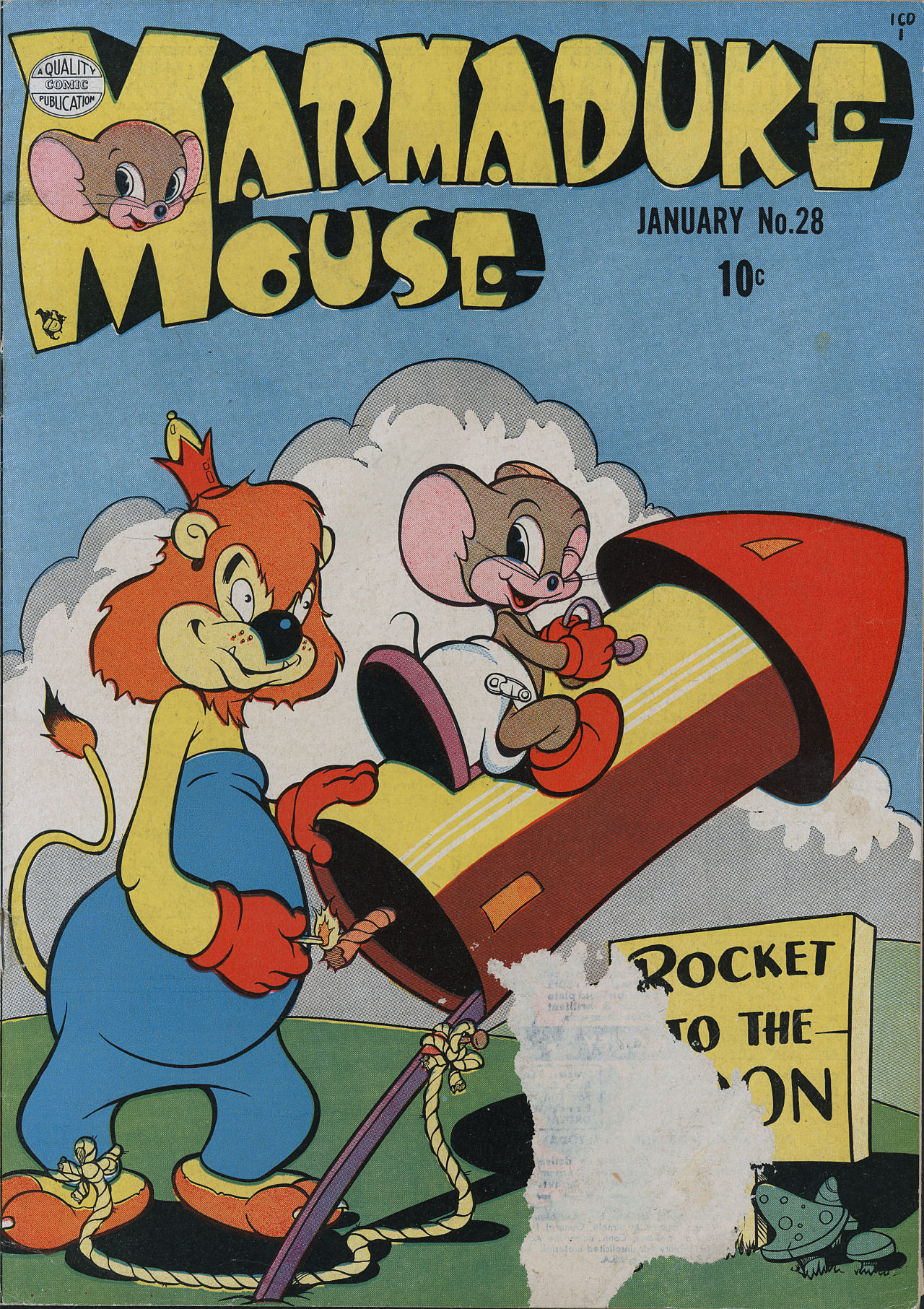 Read online Marmaduke Mouse comic -  Issue #28 - 1