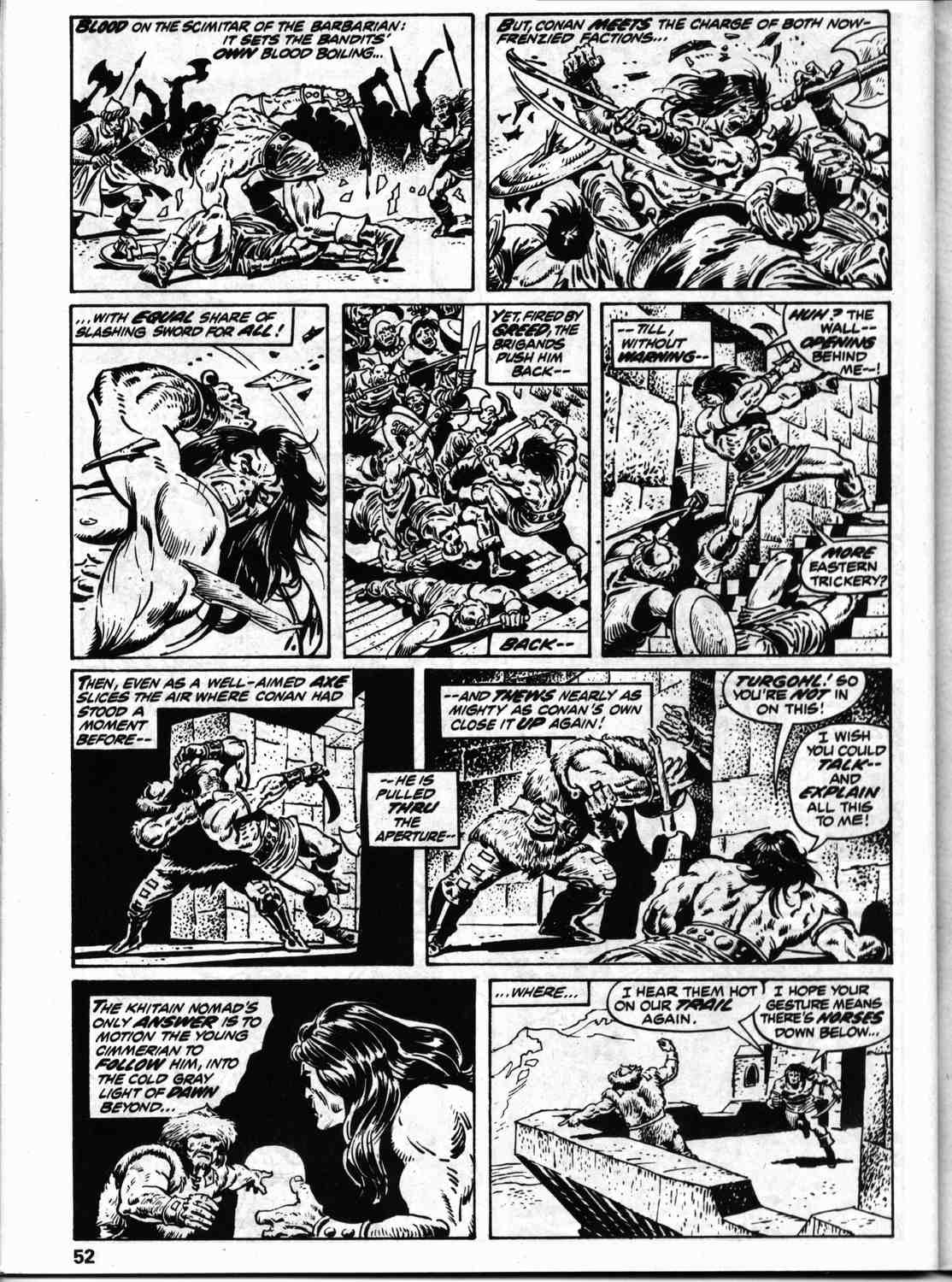 Read online The Savage Sword Of Conan comic -  Issue #59 - 59