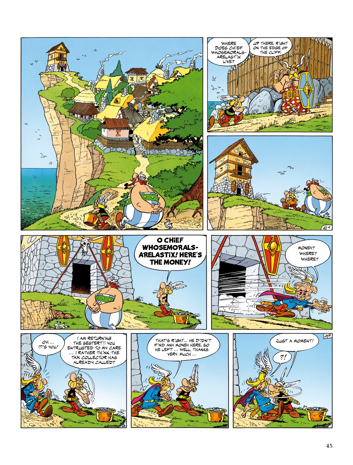 Read online Asterix comic -  Issue #13 - 46