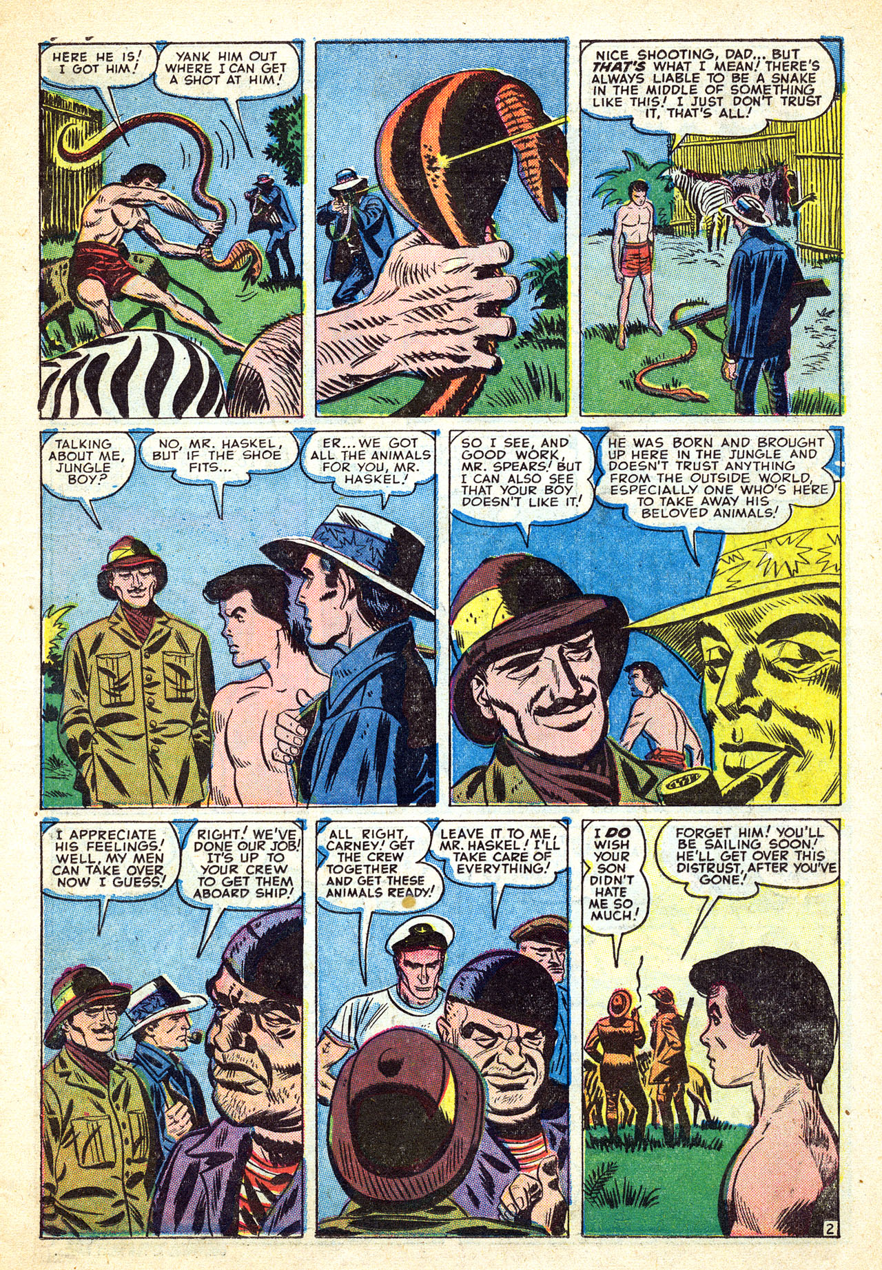 Read online Jungle Action (1954) comic -  Issue #6 - 11