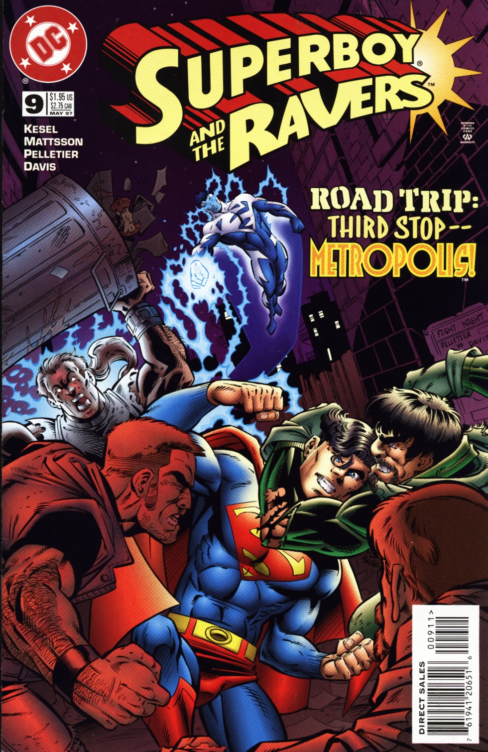 Read online Superboy & The Ravers comic -  Issue #9 - 1