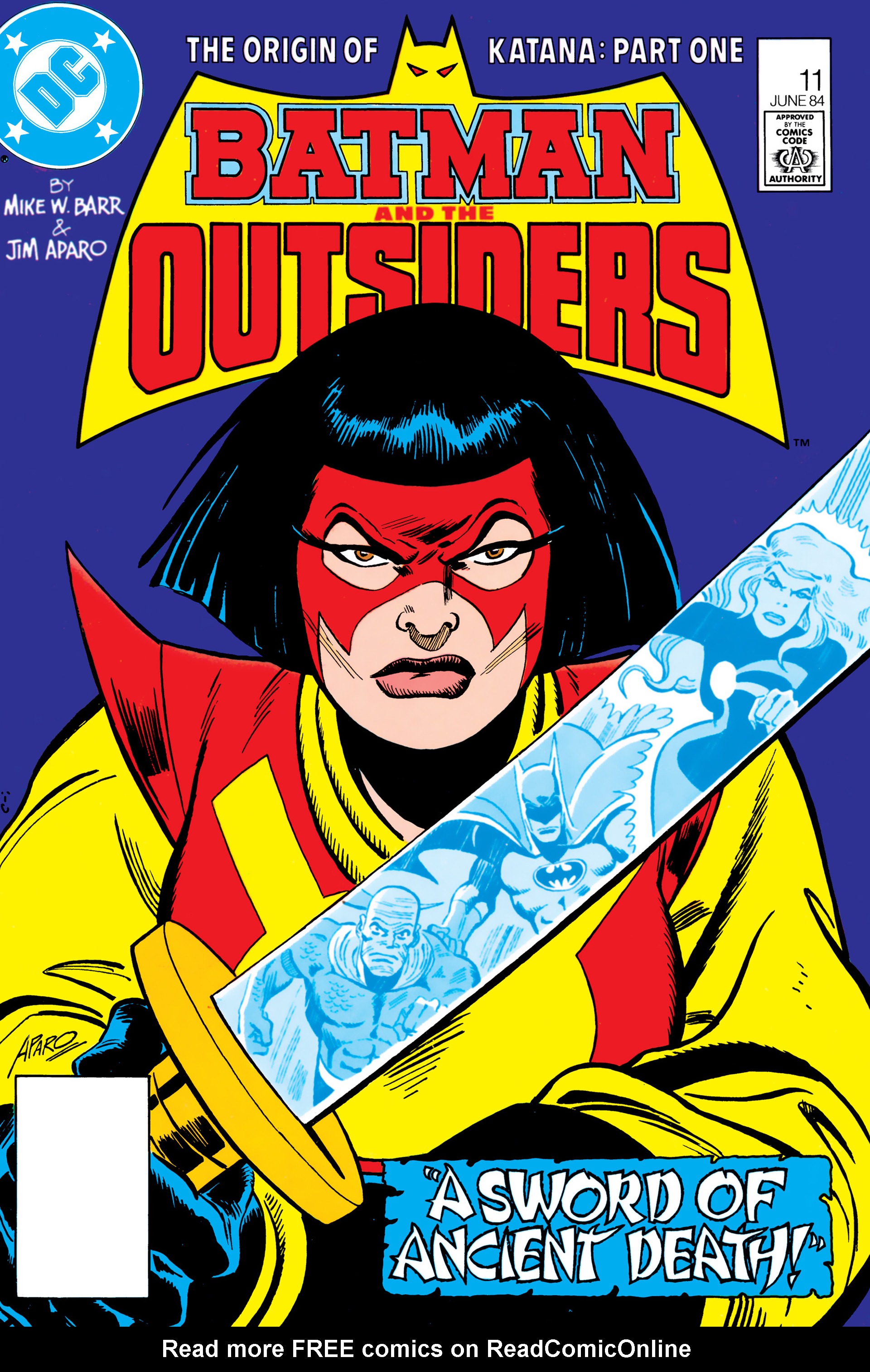 Read online Batman and the Outsiders (1983) comic -  Issue #11 - 1