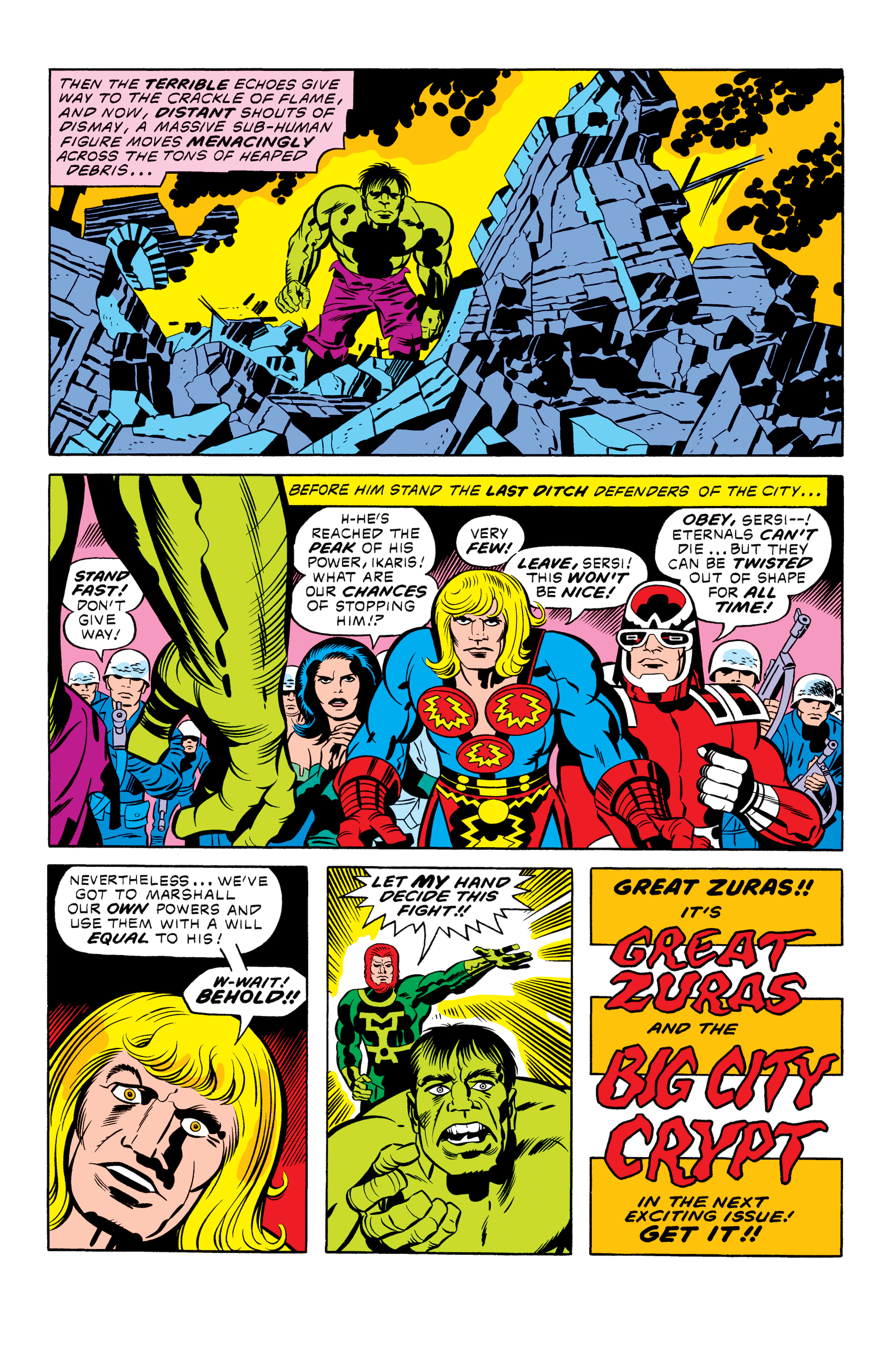 Read online The Eternals by Jack Kirby: The Complete Collection comic -  Issue # TPB (Part 3) - 99