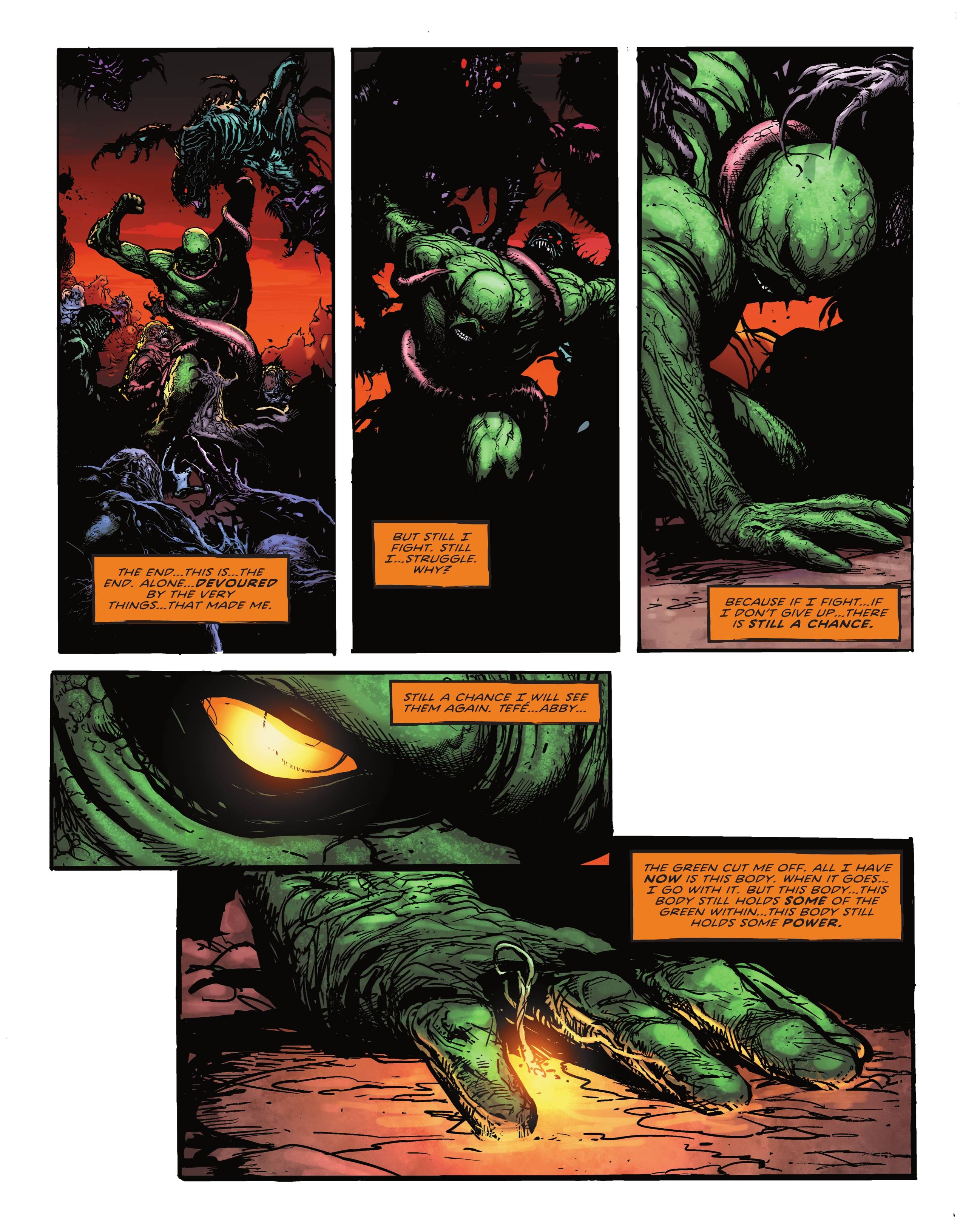 Read online Swamp Thing: Green Hell comic -  Issue #3 - 3