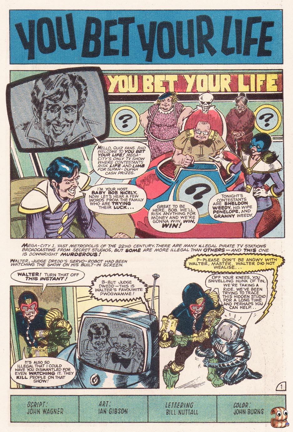 Read online Judge Dredd: The Early Cases comic -  Issue #3 - 2