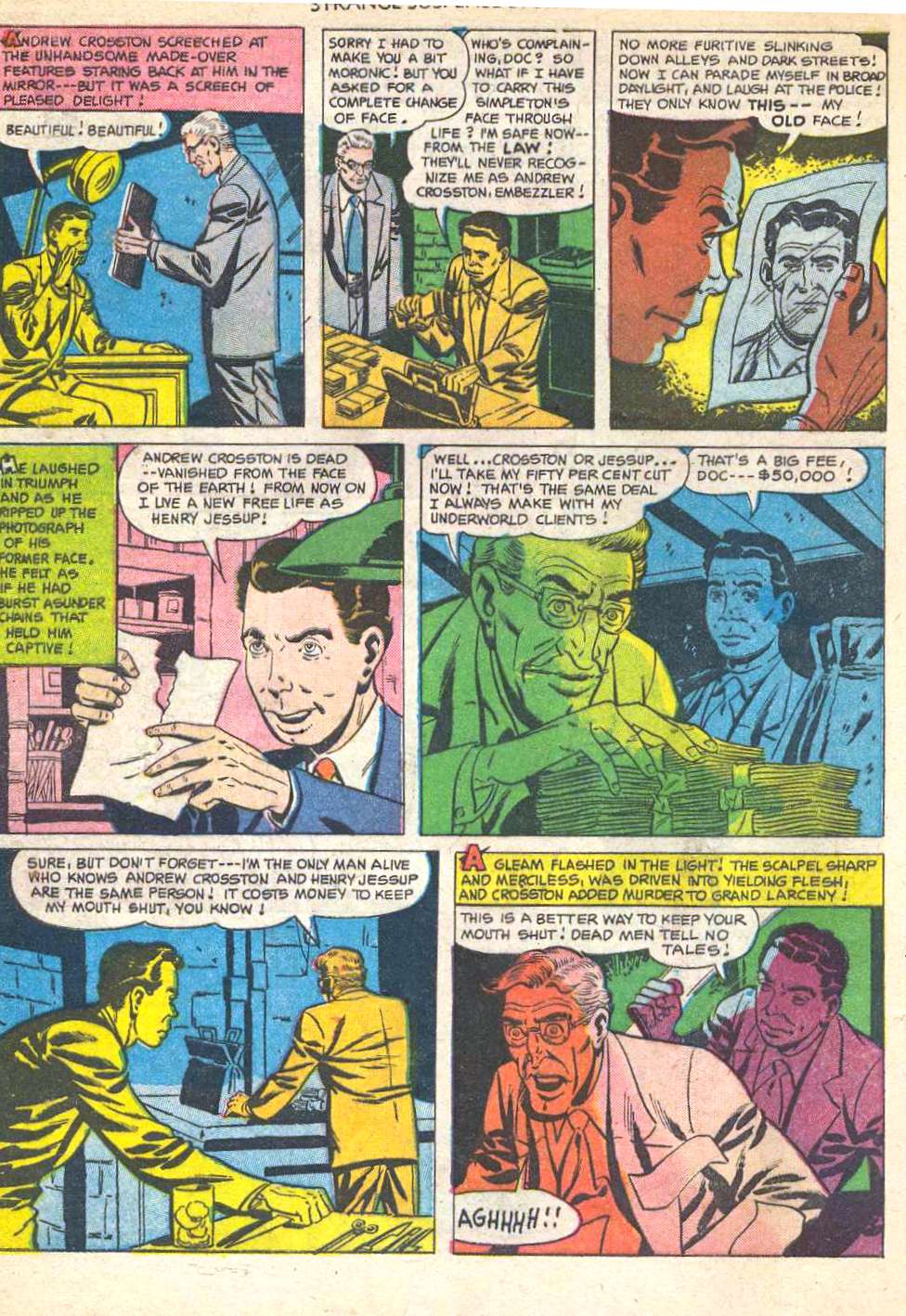 Read online Strange Suspense Stories (1952) comic -  Issue #3 - 28