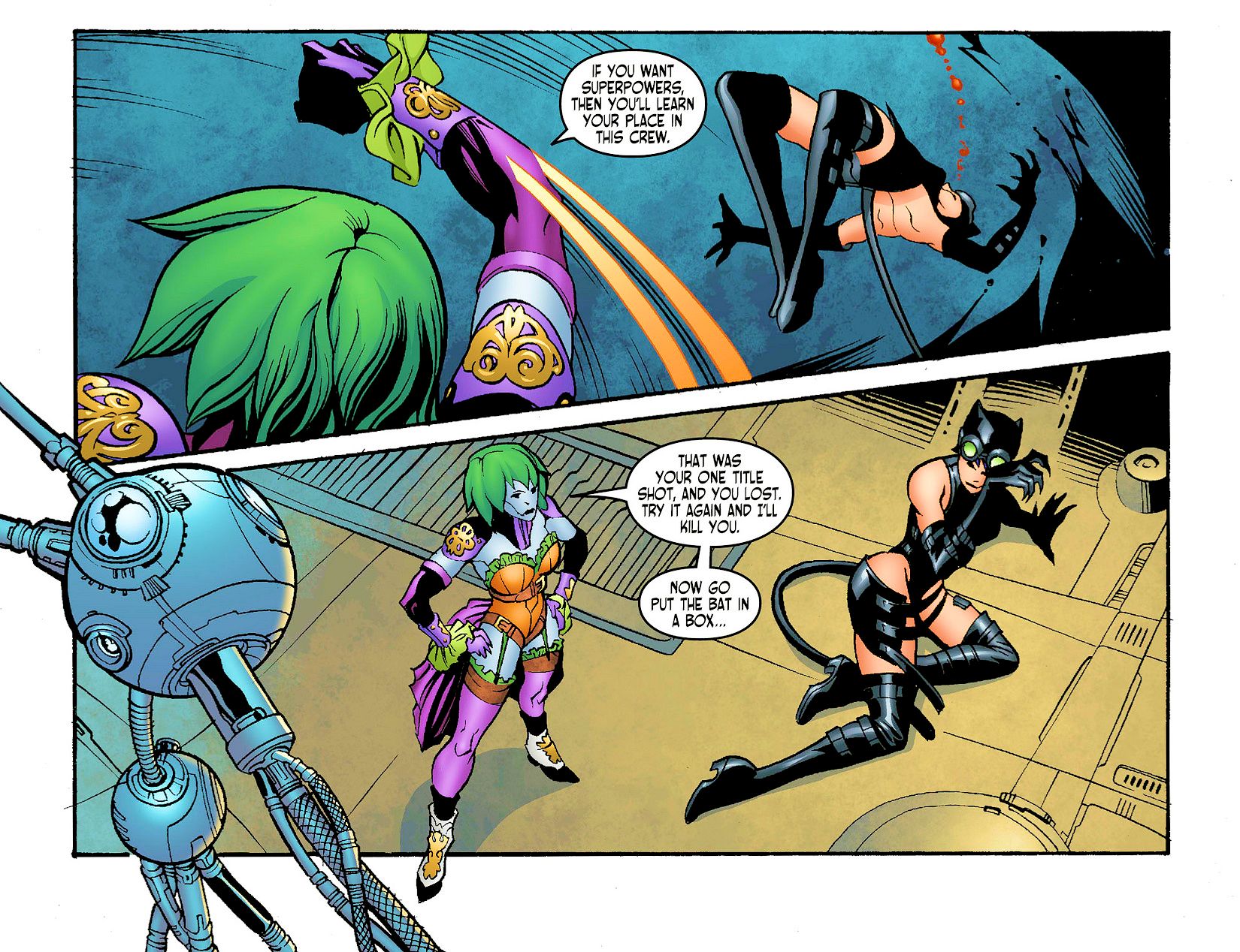 Read online Ame-Comi: Duela Dent comic -  Issue #2 - 16