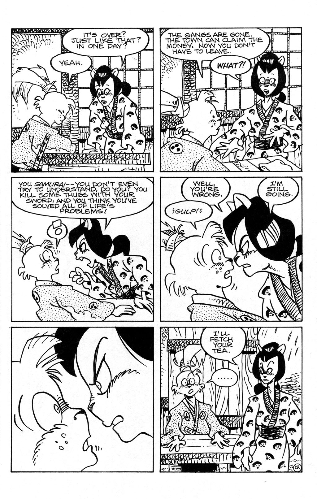 Read online Usagi Yojimbo (1996) comic -  Issue #97 - 25