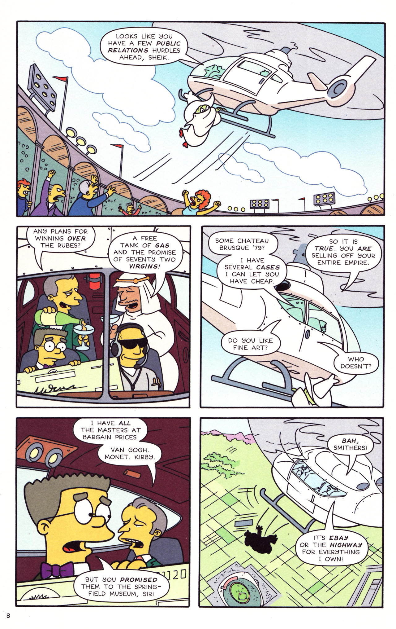 Read online Simpsons Comics comic -  Issue #133 - 7