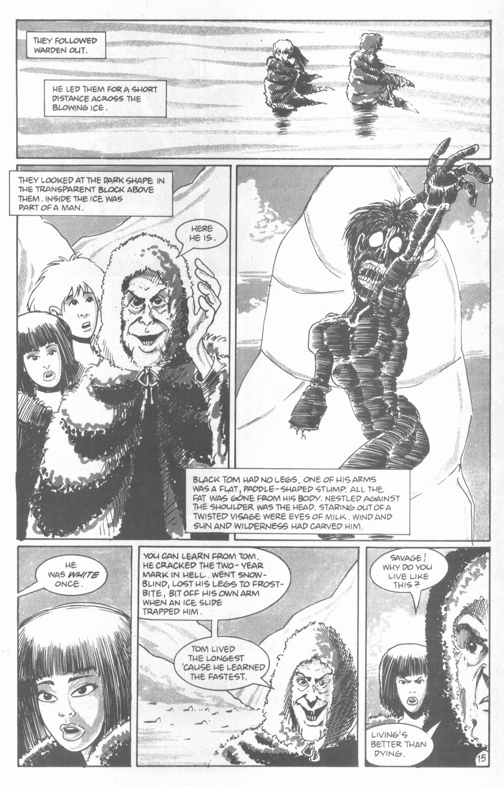 Read online Logan's Run (1990) comic -  Issue #3 - 17