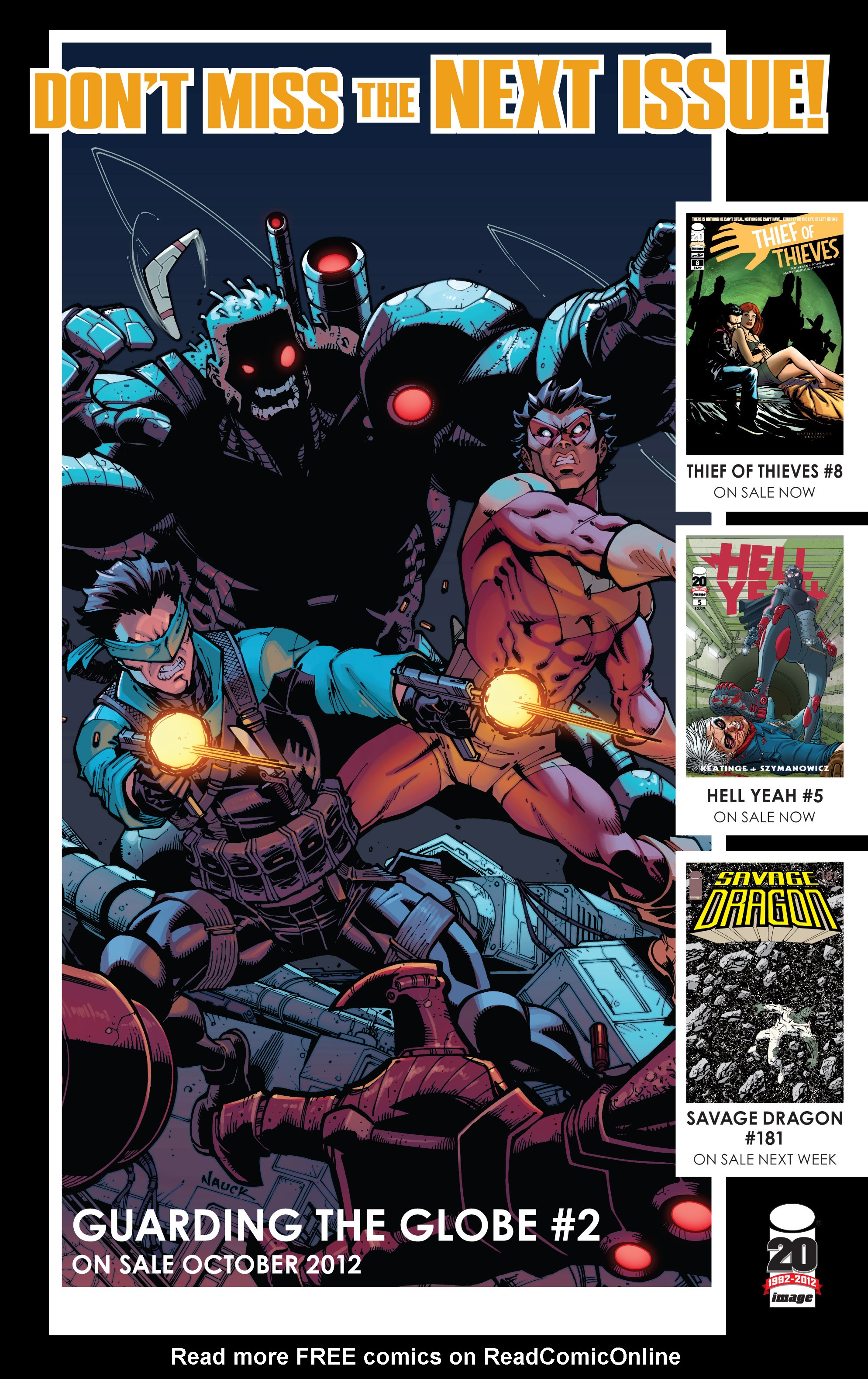 Read online Guarding the Globe (2012) comic -  Issue #1 - 25