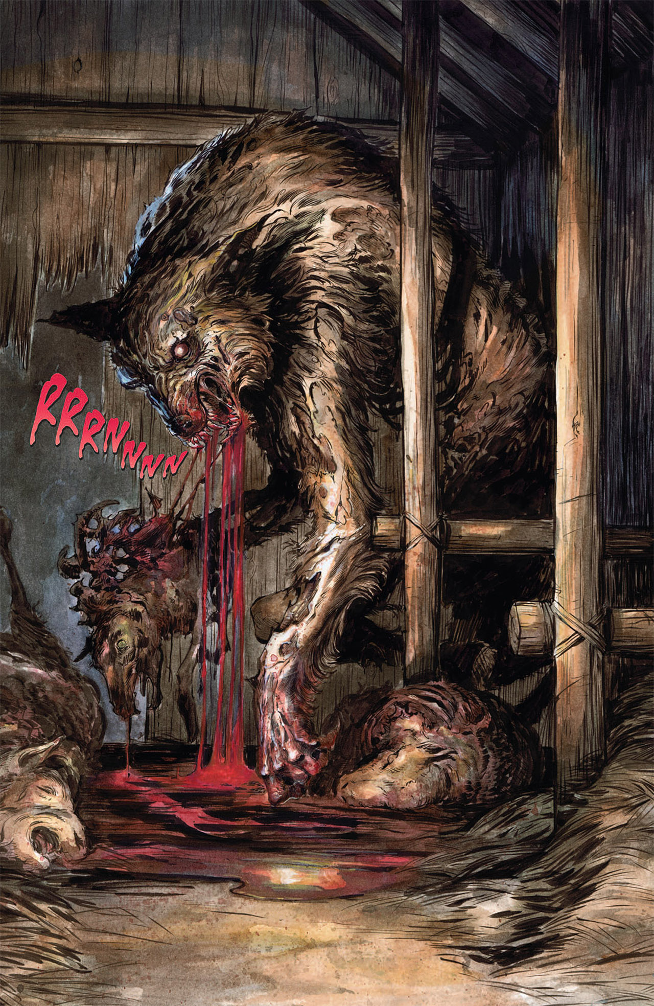 Read online Night of 1000 Wolves comic -  Issue #1 - 24