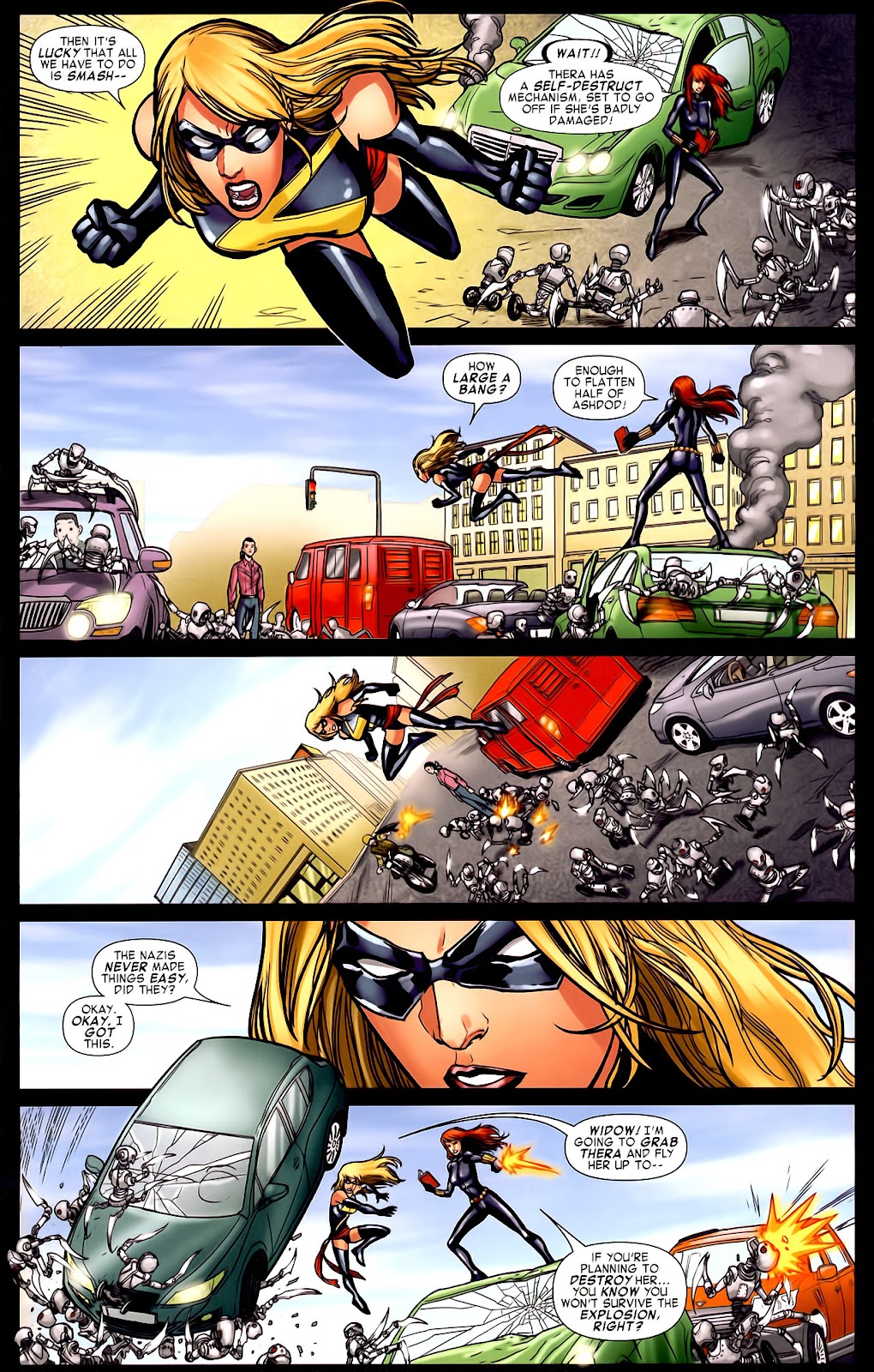 Black Widow & The Marvel Girls issue 3 - Page 22