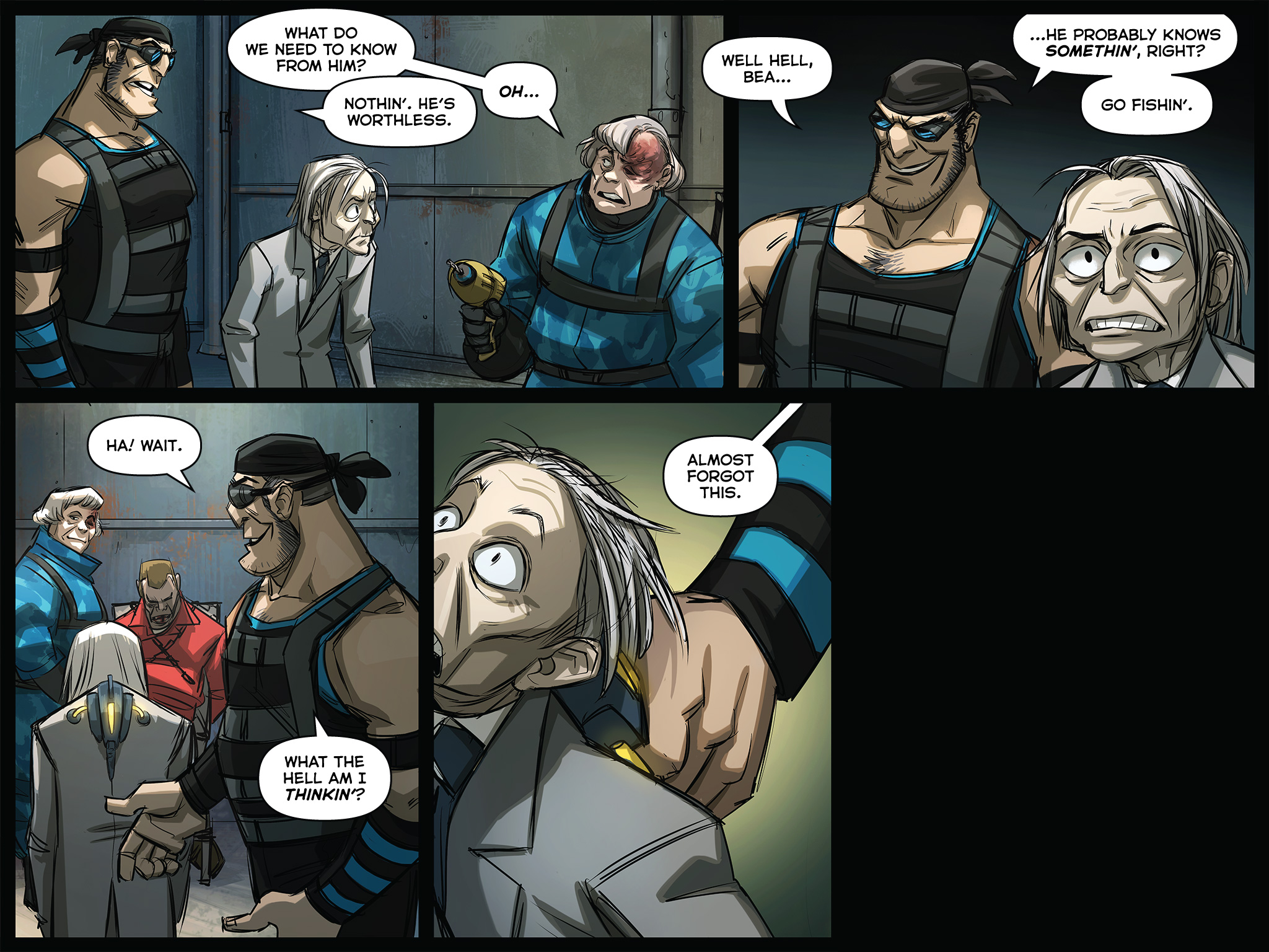 Read online Team Fortress 2 comic -  Issue #5 - 18