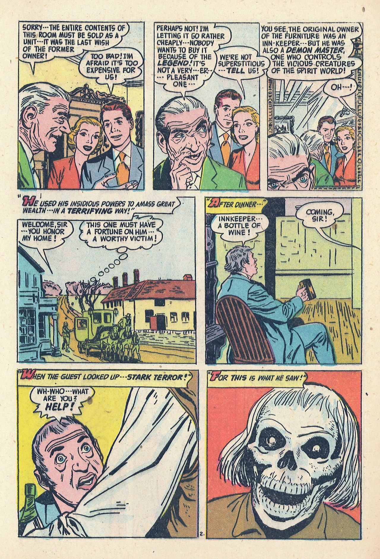 Read online Adventures Into The Unknown comic -  Issue #46 - 28