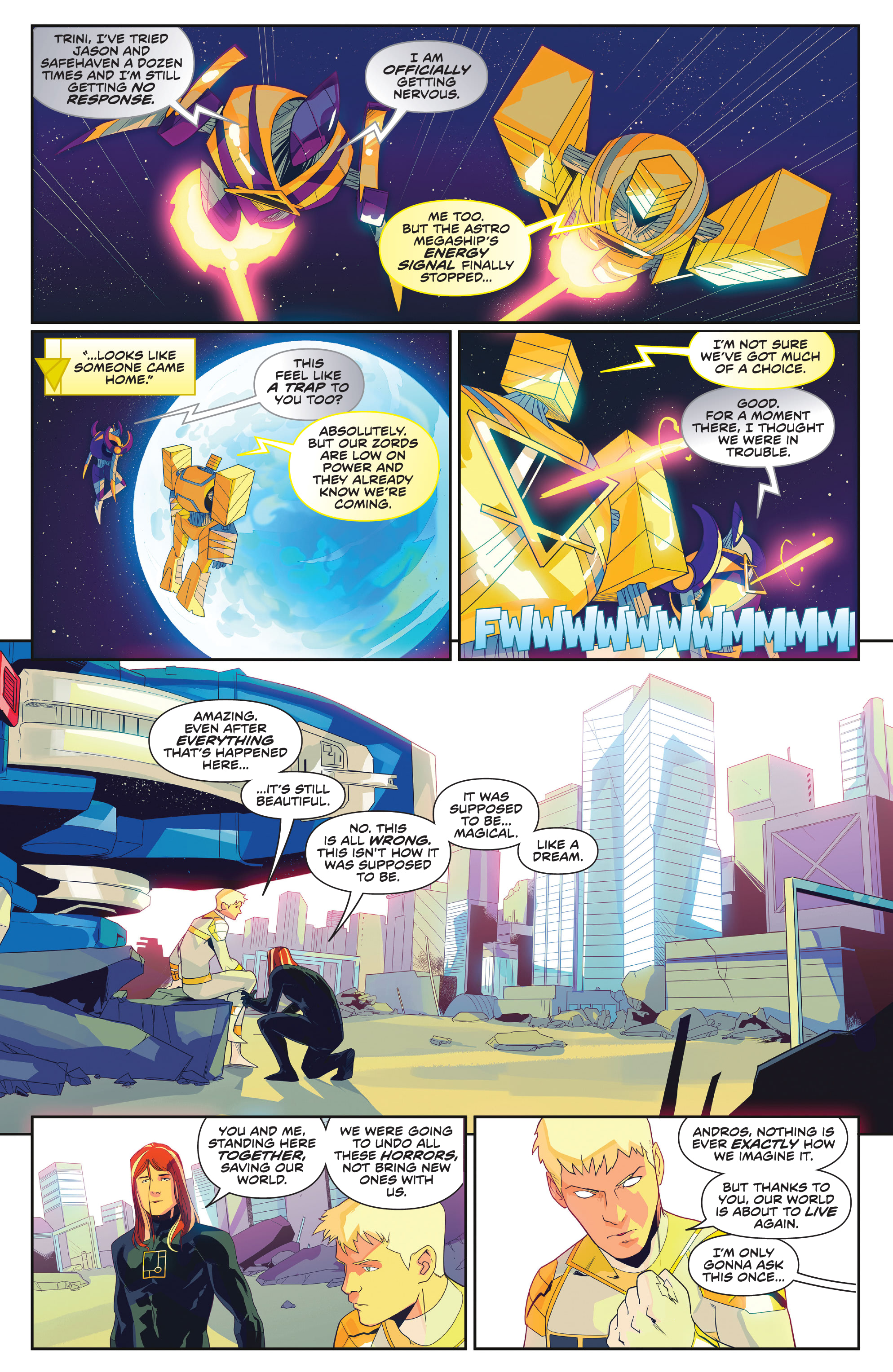 Read online Power Rangers comic -  Issue #22 - 16