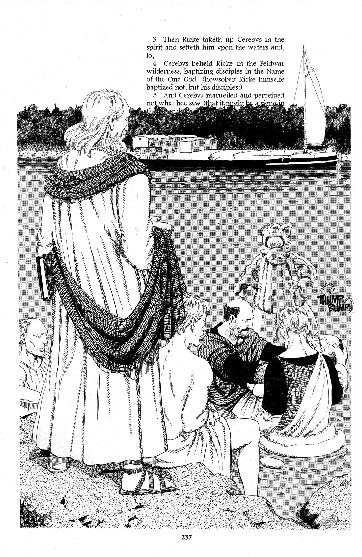 Read online Cerebus comic -  Issue #243 - 14