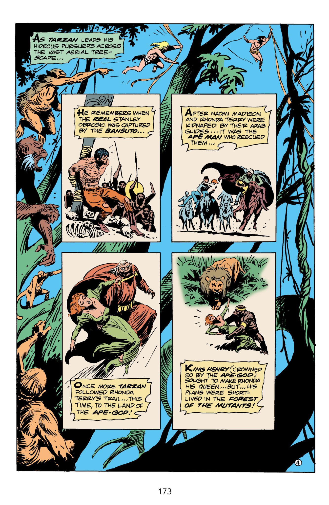 Read online Edgar Rice Burroughs' Tarzan The Joe Kubert Years comic -  Issue # TPB 3 (Part 2) - 64