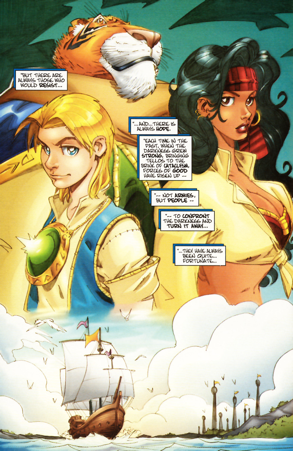 Read online Tellos (1999) comic -  Issue # _Prelude - 9