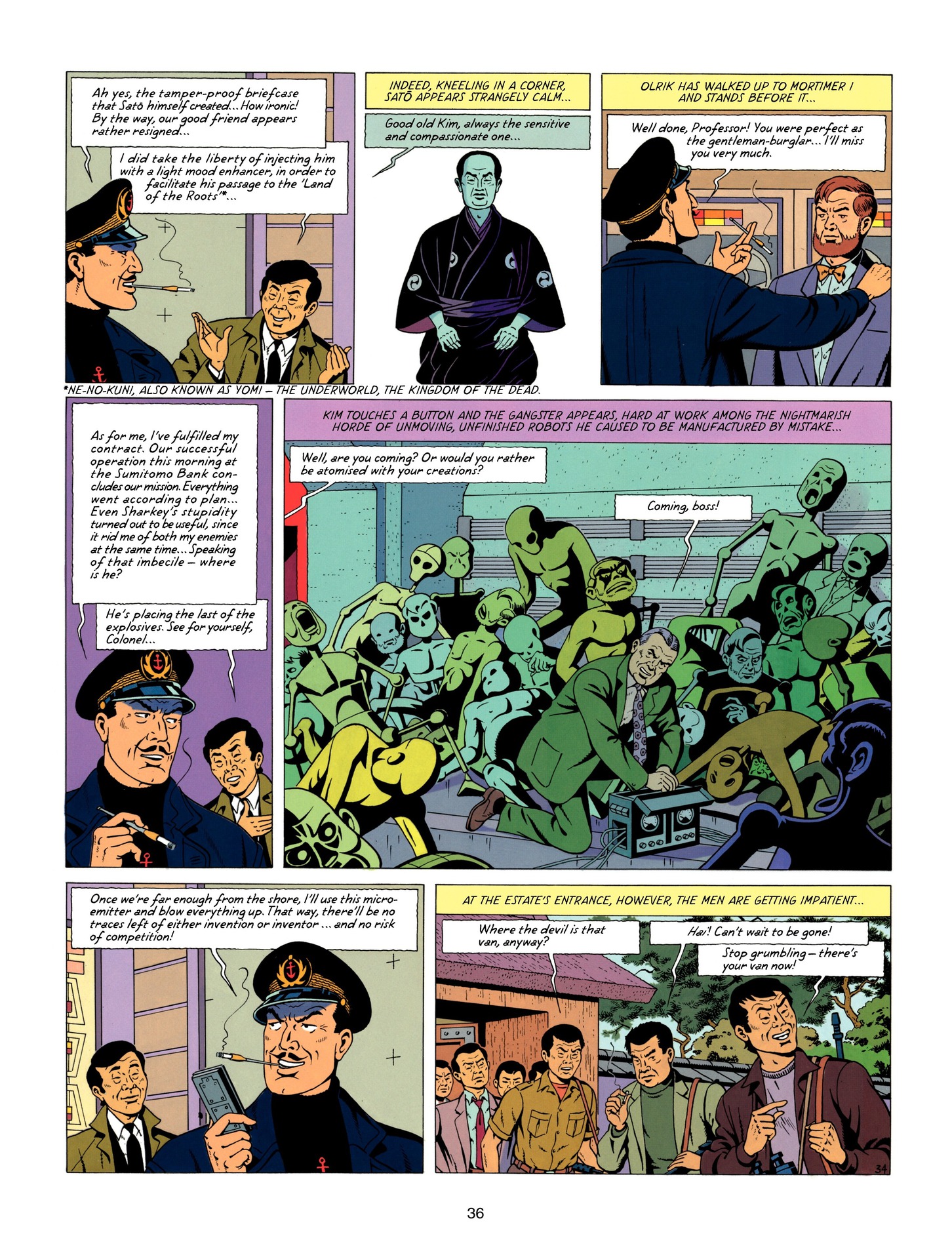 Read online Blake & Mortimer comic -  Issue #23 - 38